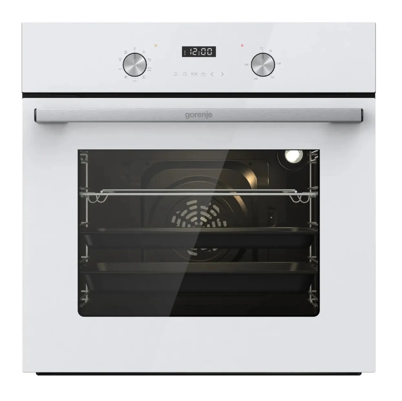Изображение товара Встраиваемый духовой шкаф Gorenje BO6737E03NWG 59.5x59.5x53 см цвет белый Изображение товара Встраиваемый духовой шкаф Gorenje BO6737E03NWG 59.5x59.5x53 см цвет белый