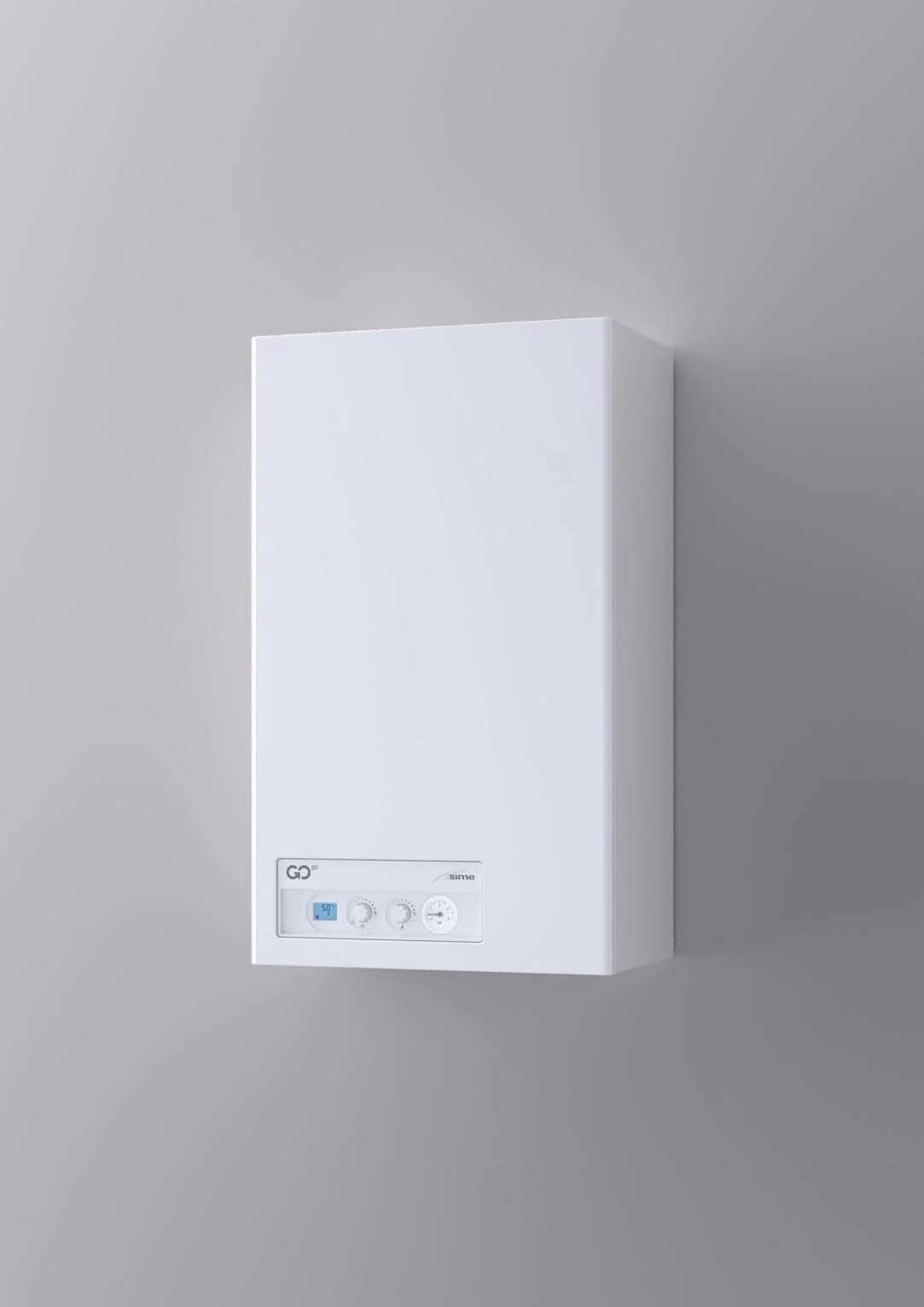 Изображение товара Газовый котел конвекционный 37.2 кВт Sime Go 40 bf двухконтурный