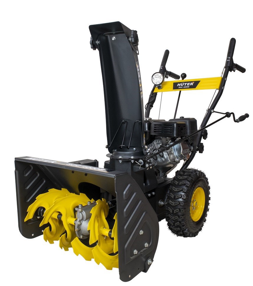 Изображение товара Бензиновый снегоуборщик Huter 70713 мощностью 7 л.с. 56 см ширина