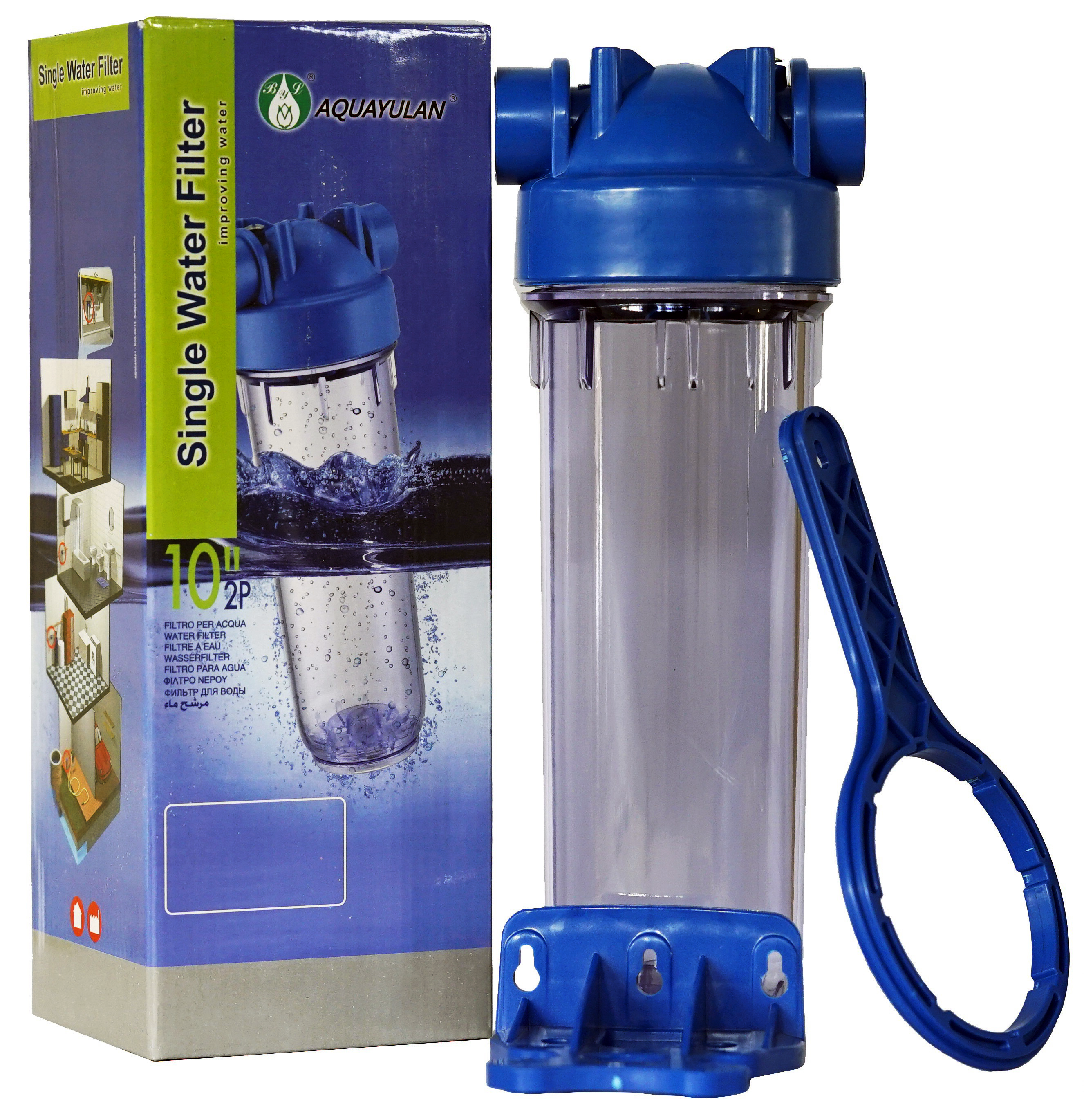 Изображение товара Корпус магистрального фильтра Аква Про 444 SL10 для холодной воды