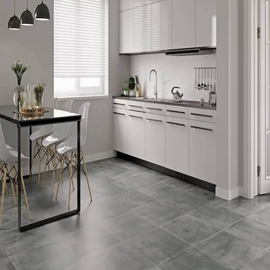 Изображение товара Керамогранит Dako Vita 60x60 см серый бетон морозостойкий для пола и стены