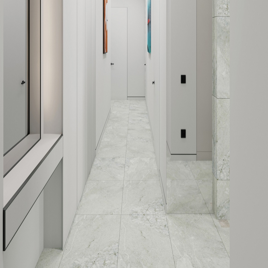 Изображение товара Керамогранит Dako Imperial 60x60 см под камень серый морозостойкий для пола и стен