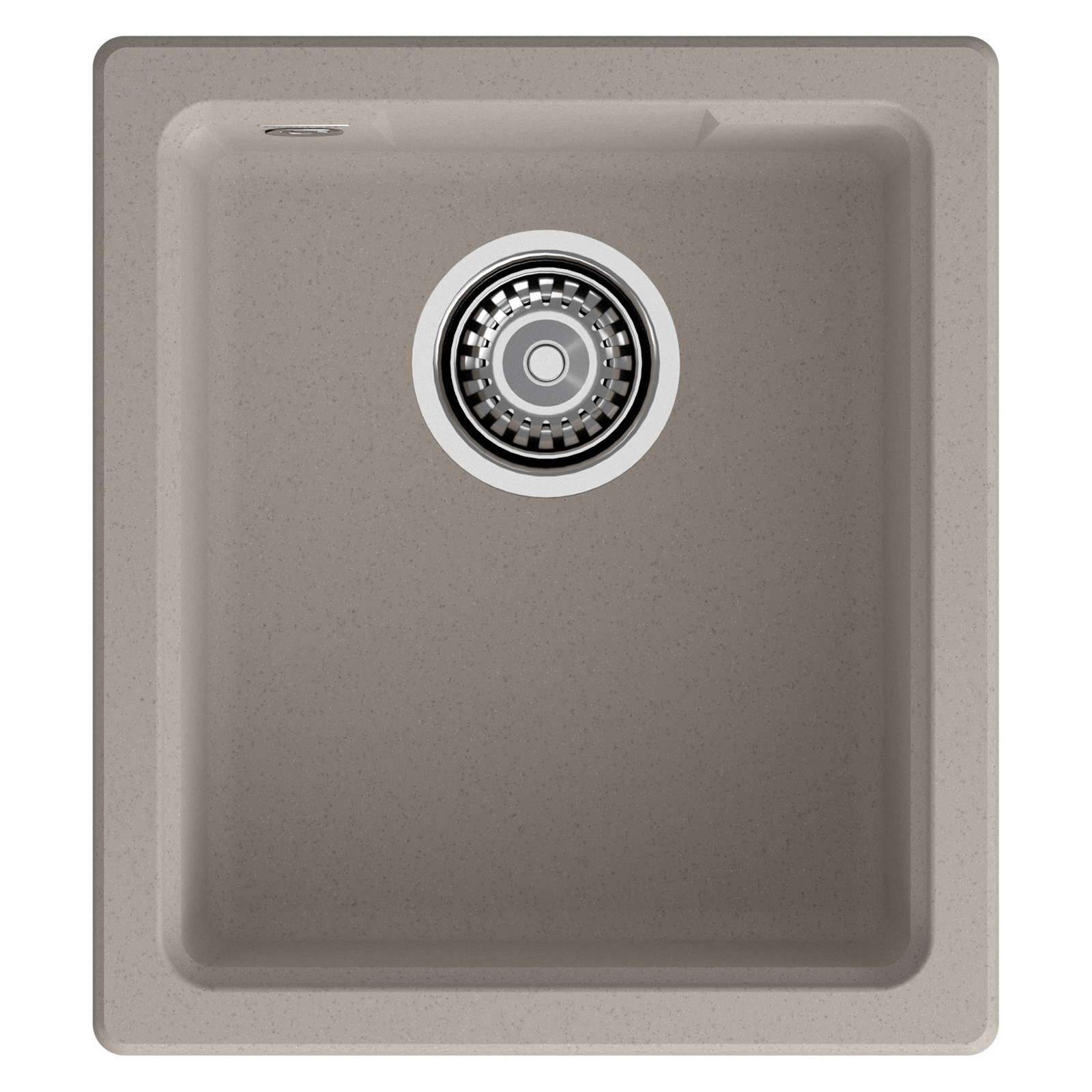 Изображение товара Мойка для кухни Granfest Urban 4540 45x40 см глубина чаши 17 см искусственный камень цвет песочный, бежевый