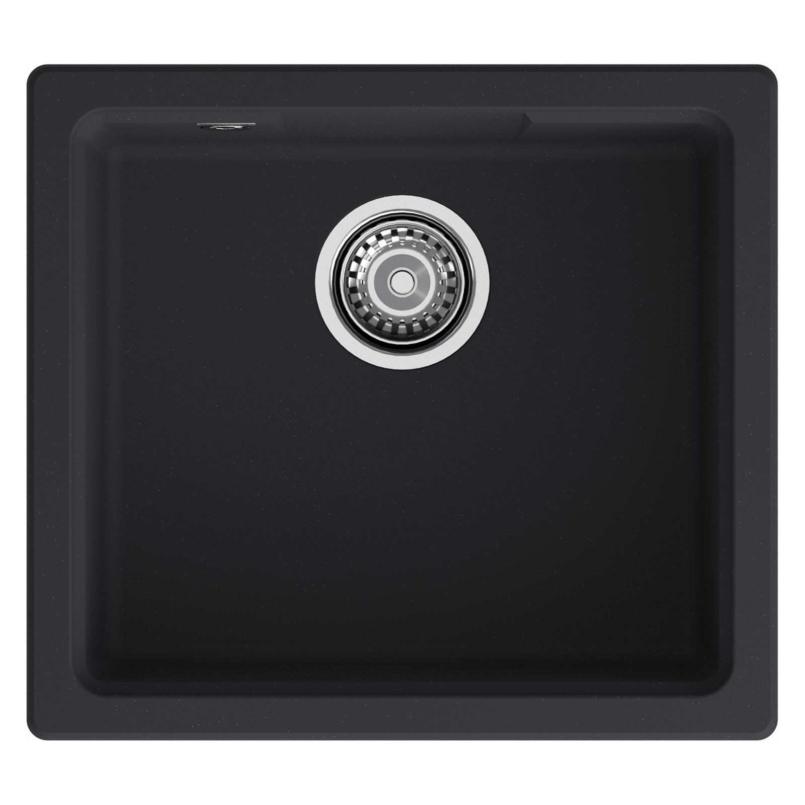 Изображение товара Мойка для кухни Granfest Urban 4550 45x50 см глубина чаши 17 см искусственный камень цвет черный матовый, черный
