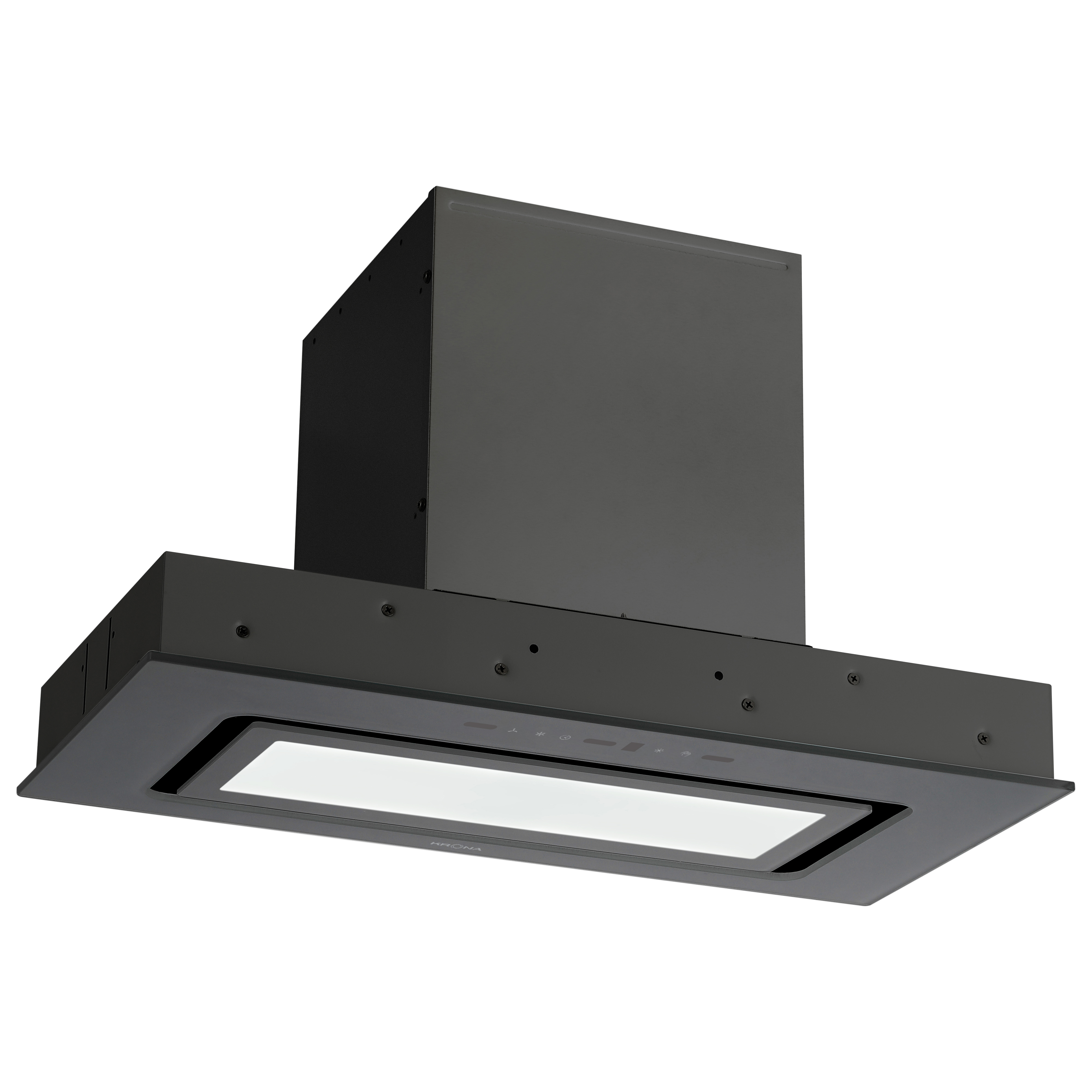 Изображение товара Вытяжка Krona SELINA F MAX 600 black SGC 60 см цвет черный Изображение товара Вытяжка Krona SELINA F MAX 600 black SGC 60 см цвет черный