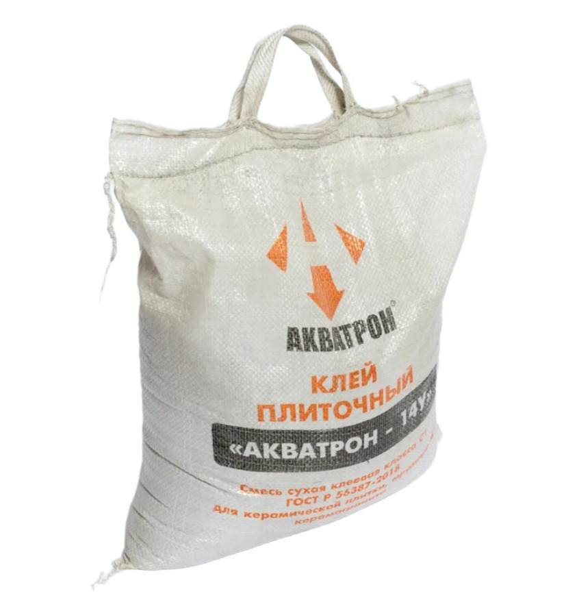Изображение товара Плиточный клей Акватон 14У 20кг Изображение товара Плиточный клей Акватон 14У 20кг