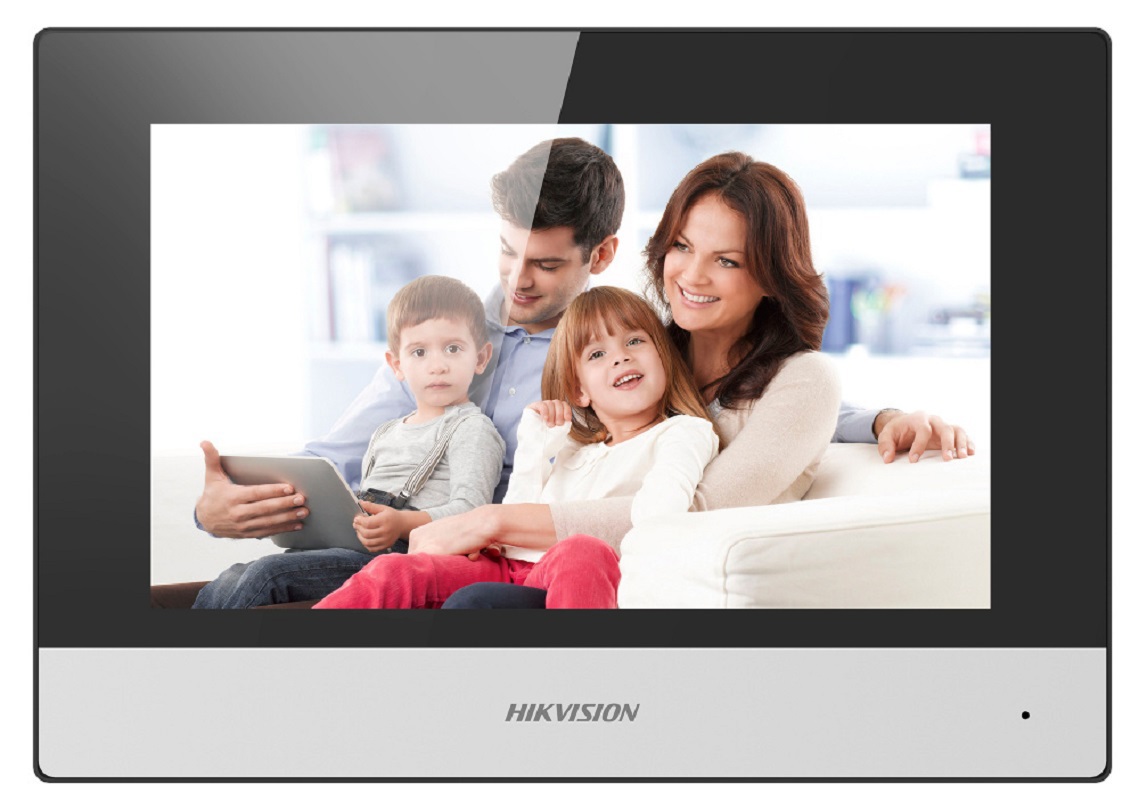 Изображение товара Видеодомофон беспроводной Hikvision DS-KH6320-TE1 белый Изображение товара Видеодомофон беспроводной Hikvision DS-KH6320-TE1 белый