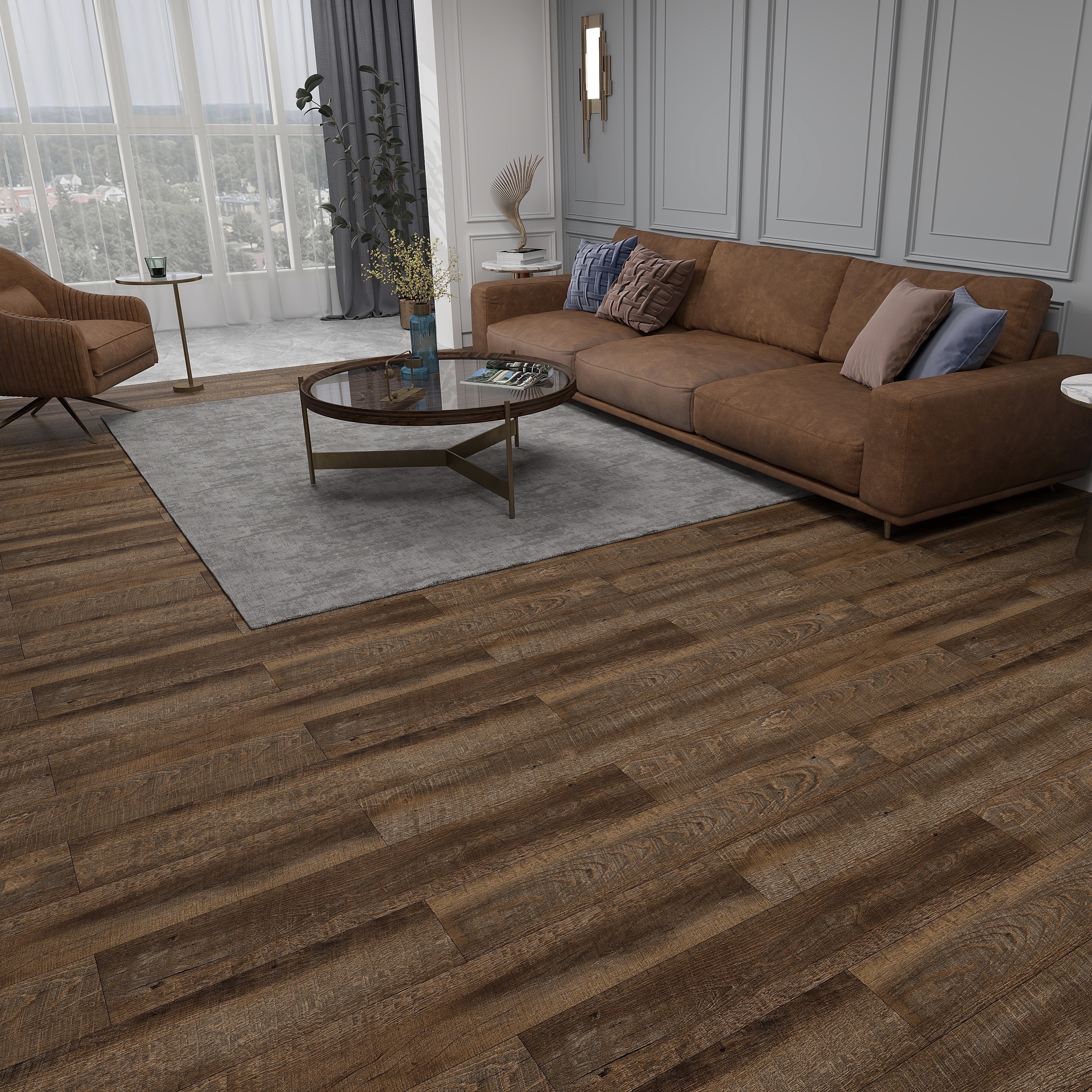 Изображение товара ПВХ плитка Novafloor Stepper Oak Antique 31 класс 1.50 мм