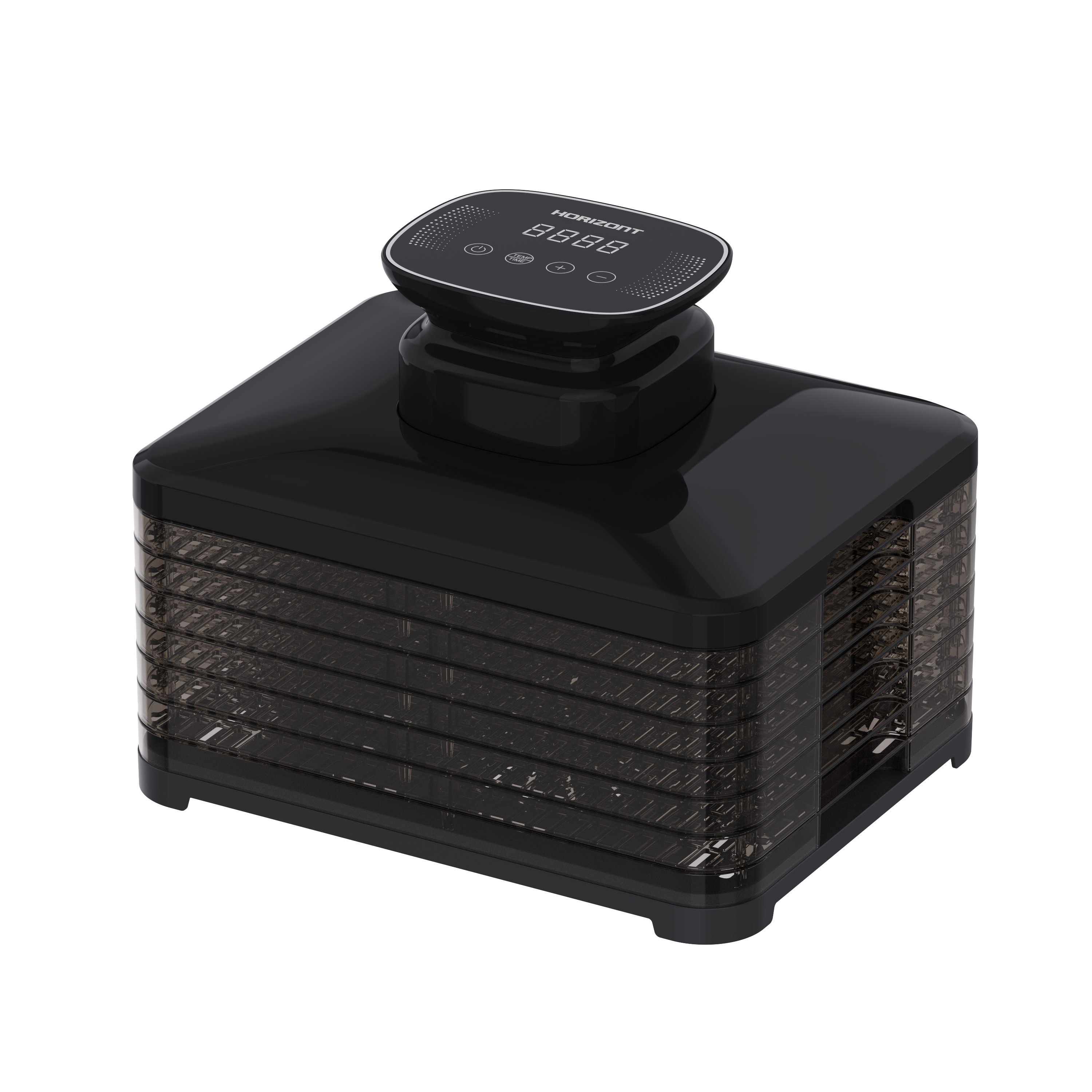 Изображение товара Сушилка для овощей и фруктов Horizont H-7 7 ярусов 400 Вт черный