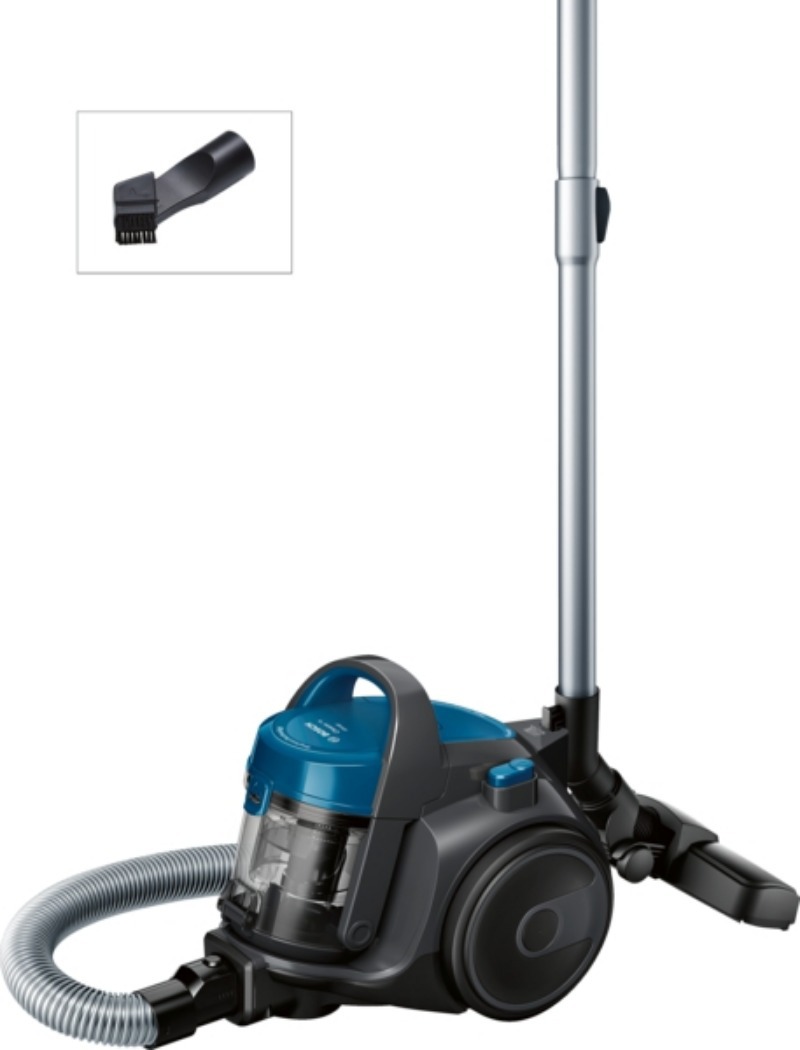 Изображение товара Пылесос с контейнером Bosch Bgs05a220 700 Вт 1.5 л цвет черный Изображение товара Пылесос с контейнером Bosch Bgs05a220 700 Вт 1.5 л цвет черный