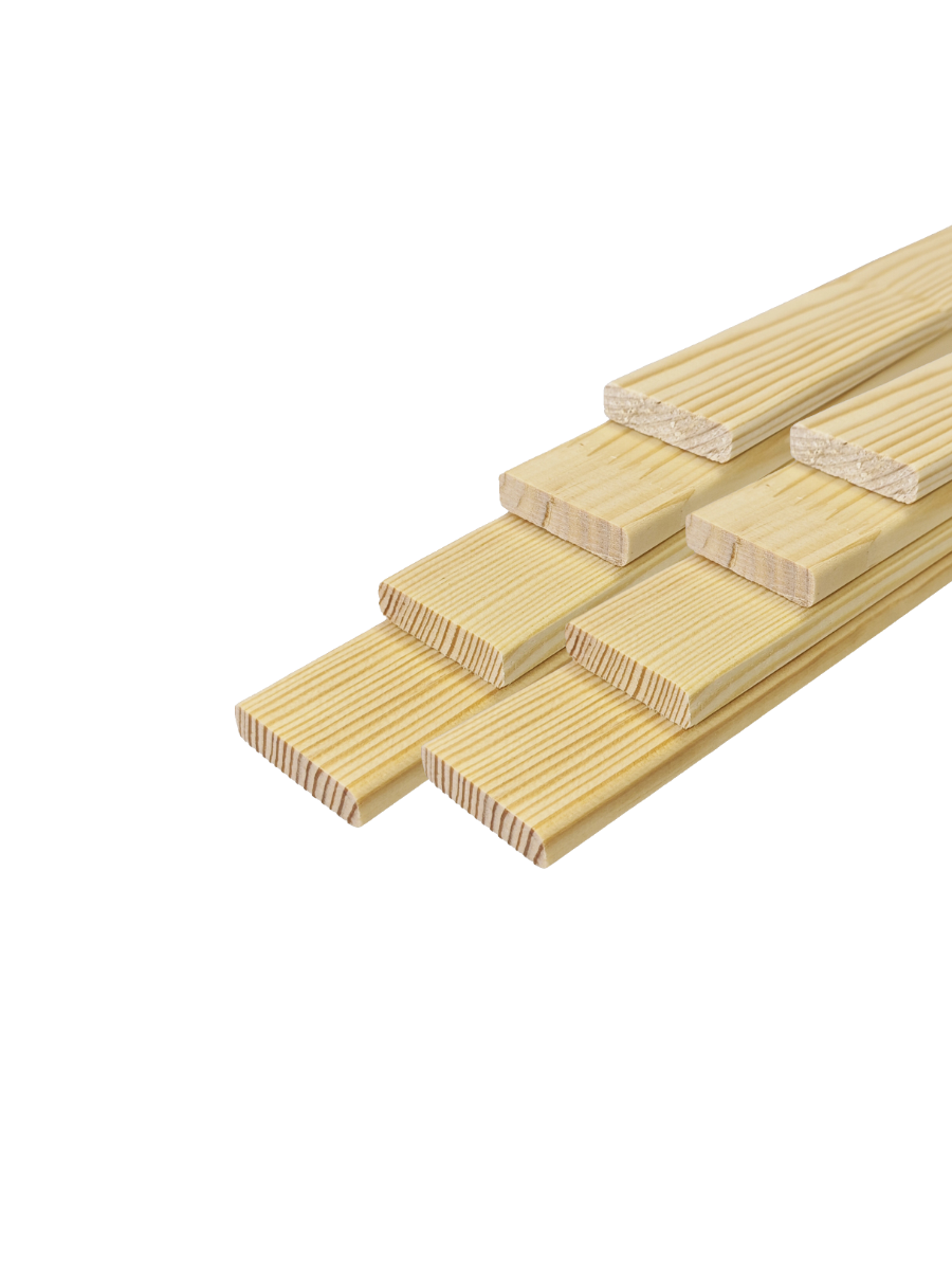 Изображение товара Рейка Timber&Style сосна Экстра 1000x40x11мм, 8 шт