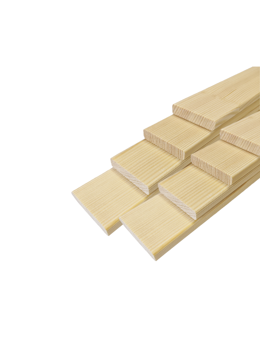 Изображение товара Рейка Timber&style сосна сорт Экстра 1000x50x11мм 8шт