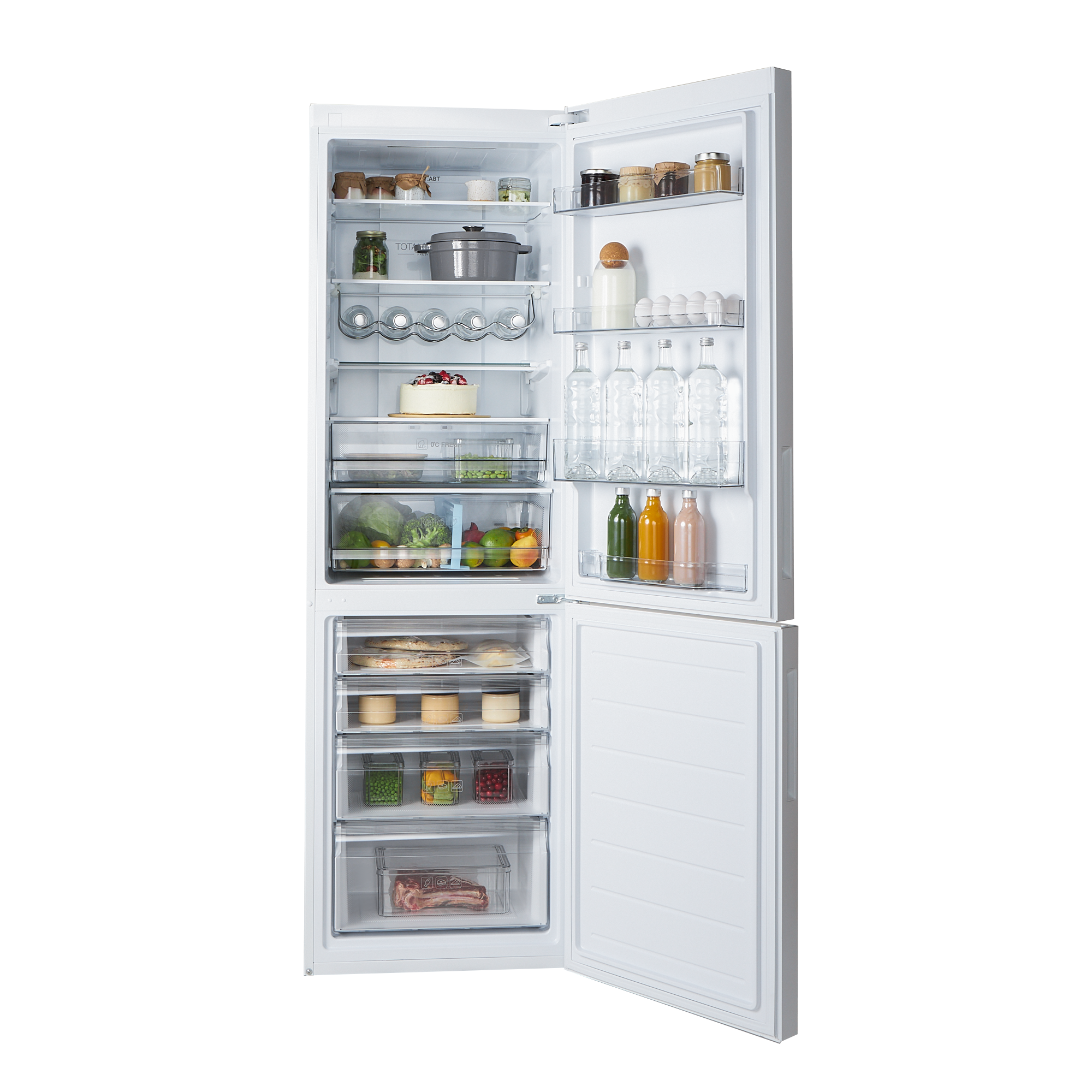 Холодильник двухкамерный Haier C2F636CWRGU1 59.5x190.5x67.2 см цвет белый - 5