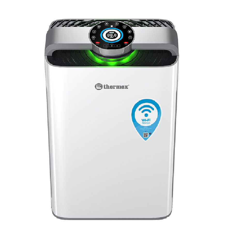 Изображение товара Очиститель воздуха Thermex Vivern 500 Wi-Fi с семью ступенями очистки Изображение товара Очиститель воздуха Thermex Vivern 500 Wi-Fi с семью ступенями очистки