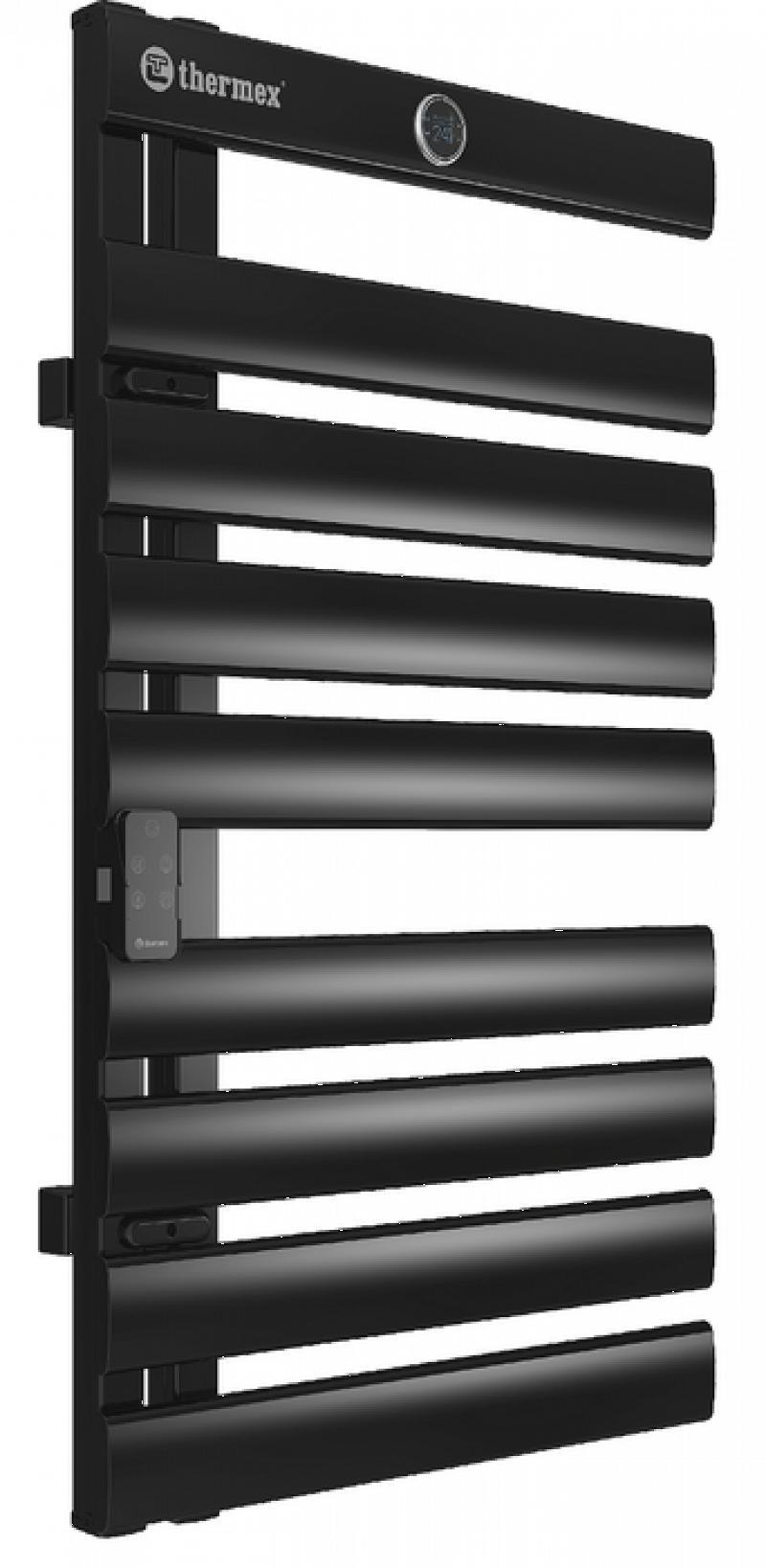 Изображение товара Электрический полотенцесушитель Thermex Njord Black 425 Вт, IP24, с терморегулятором