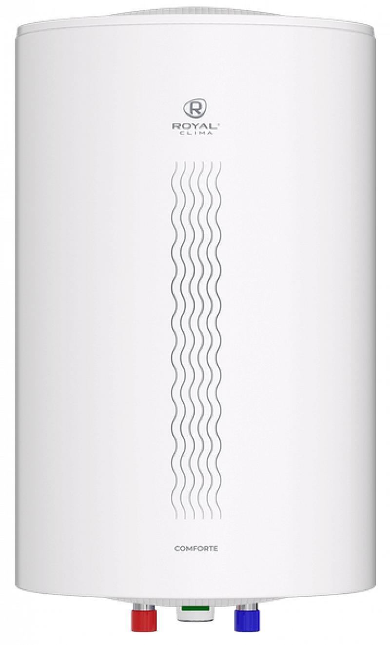 Изображение товара Накопительный водонагреватель электрический 80 л Royal clima Rwh-c80-re 2 кВт эмалированная сталь мокрый ТЭН