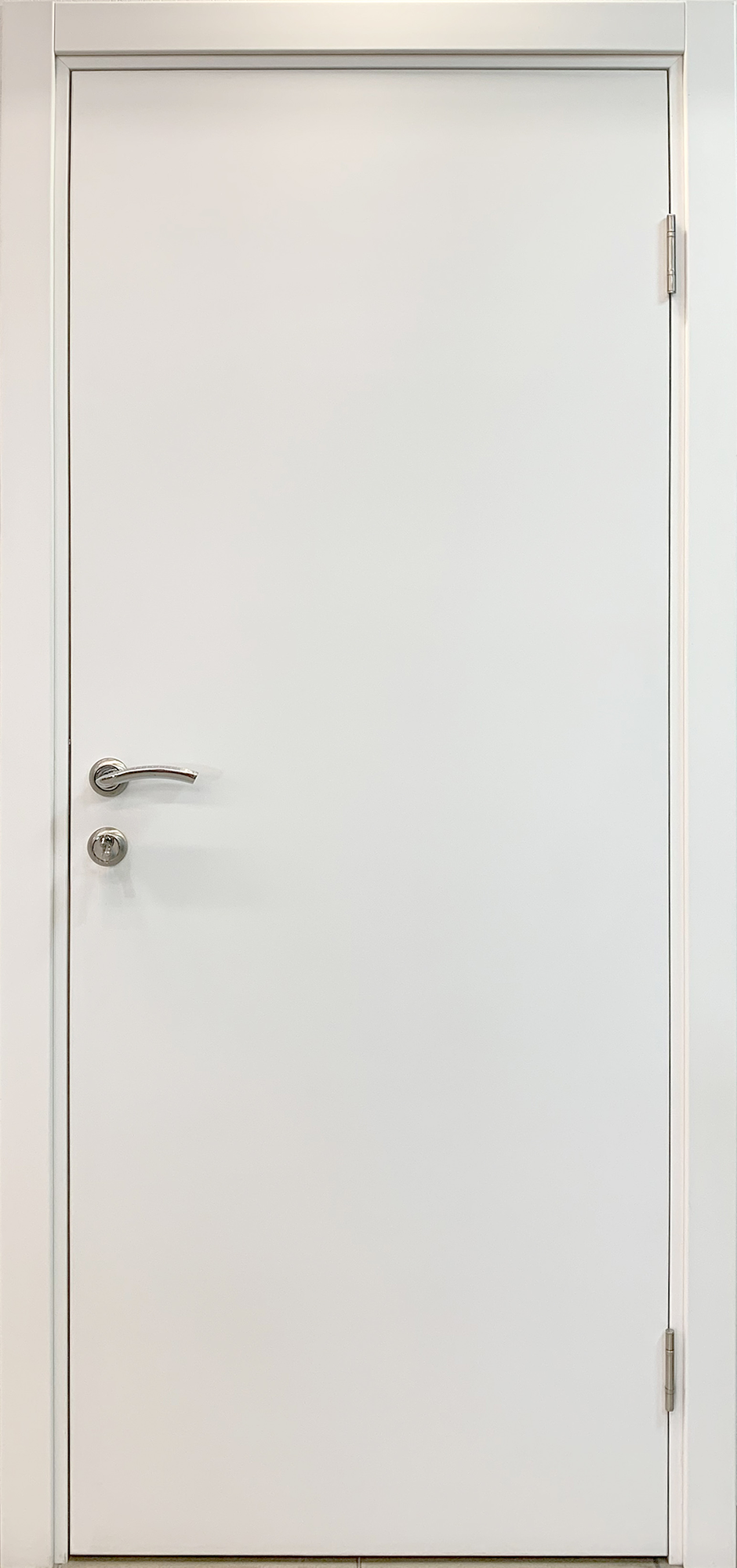 Изображение товара Dверь Kapelli Classic глухая 70x200 см белая с коробкой и замком