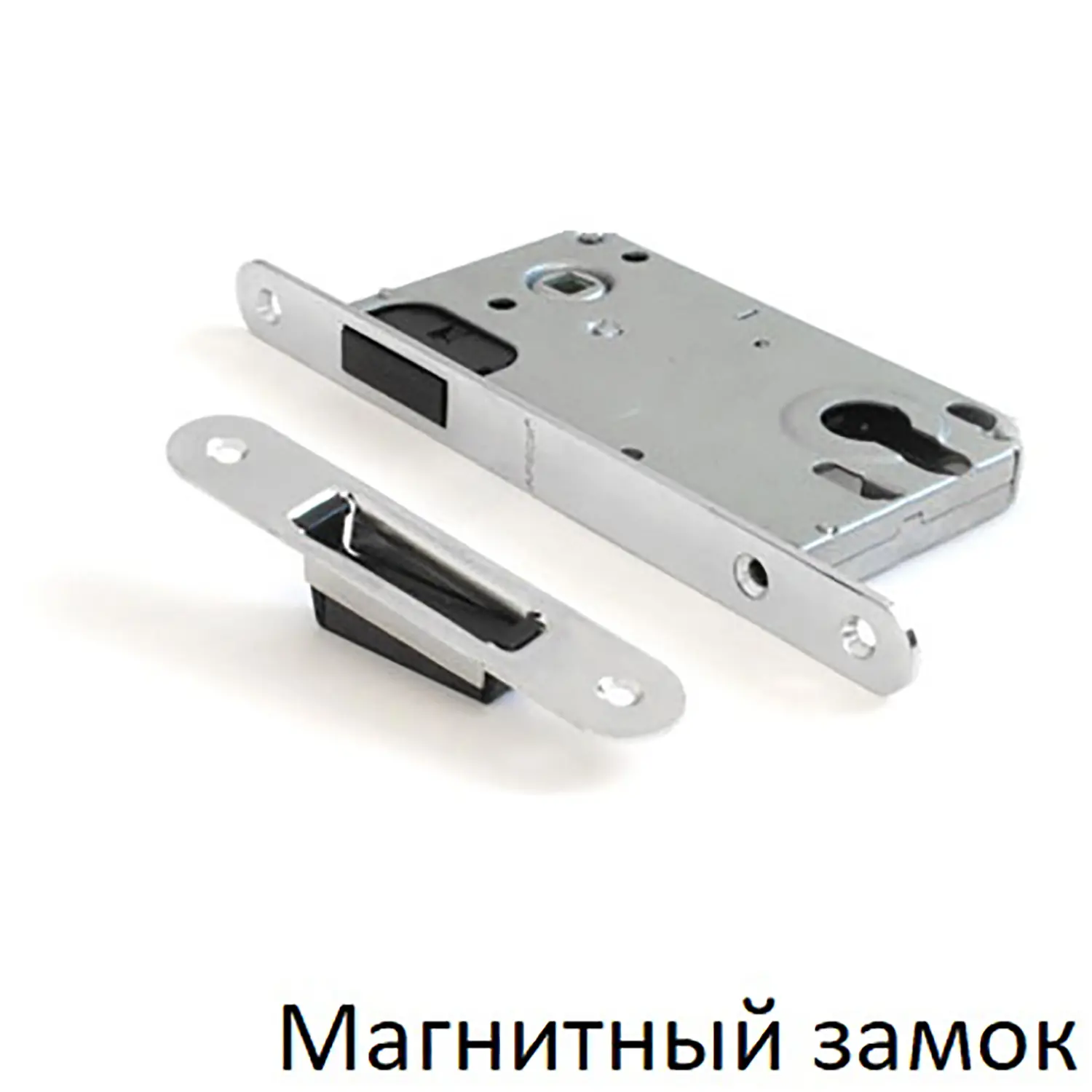Блок дверной Капель глухой ПВХ Белый 70x200 см (с замком и петлями) - 6