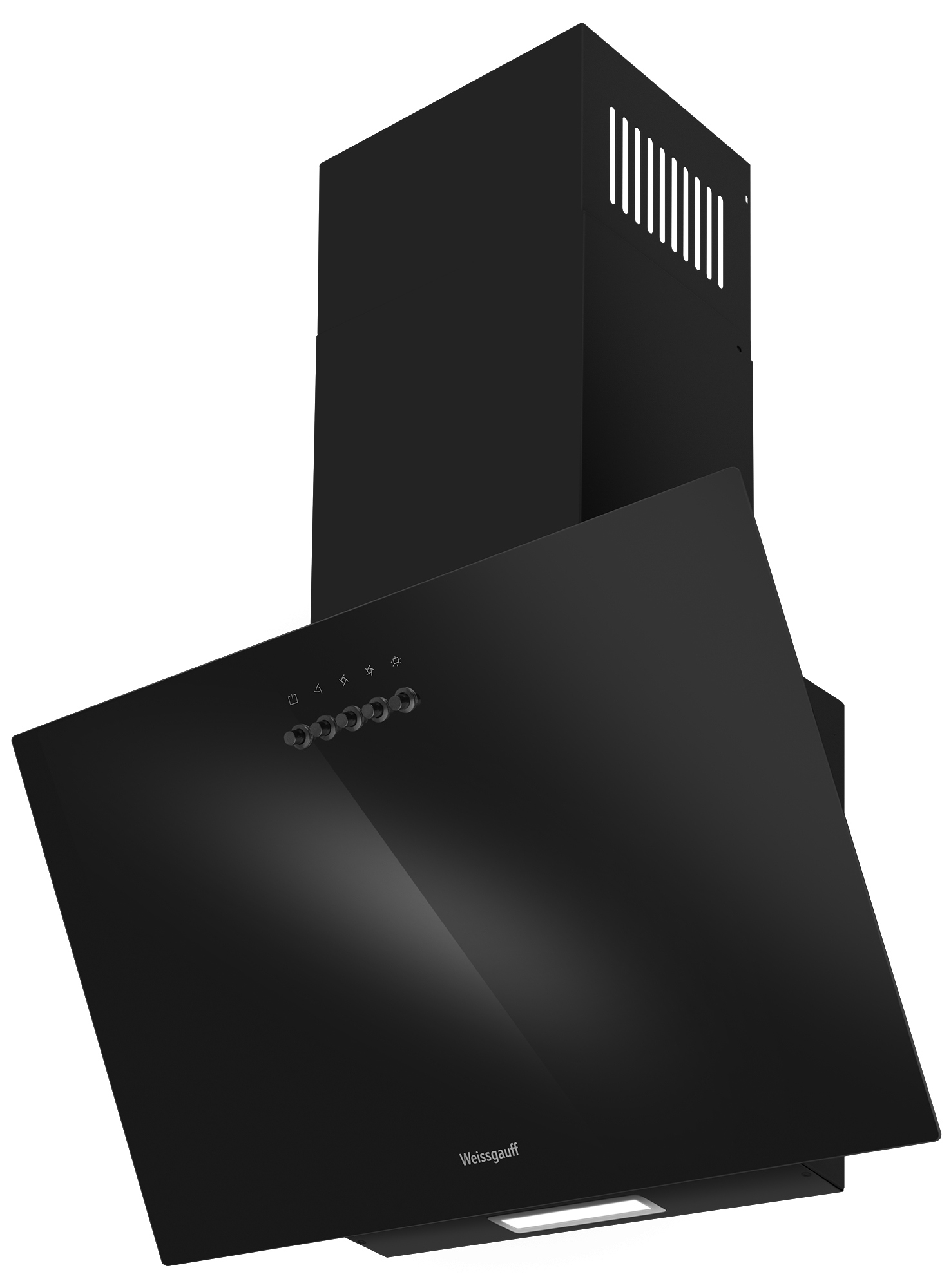Изображение товара Встраиваемая вытяжка Weissgauff SIGMA 60 PB BL черная мощная 900 м3/ч