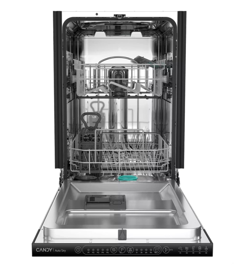 Изображение товара Встраиваемая посудомоечная машина Candy Nova CI 0A9E0AA-08 44.8 см 5 программ цвет серебристый, черный