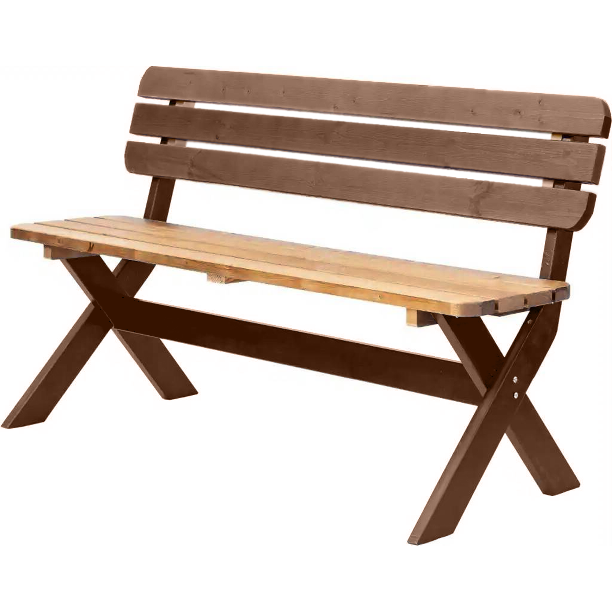 Изображение товара Скамья Аттерия 148x61x89 см дерево цвет бежевый