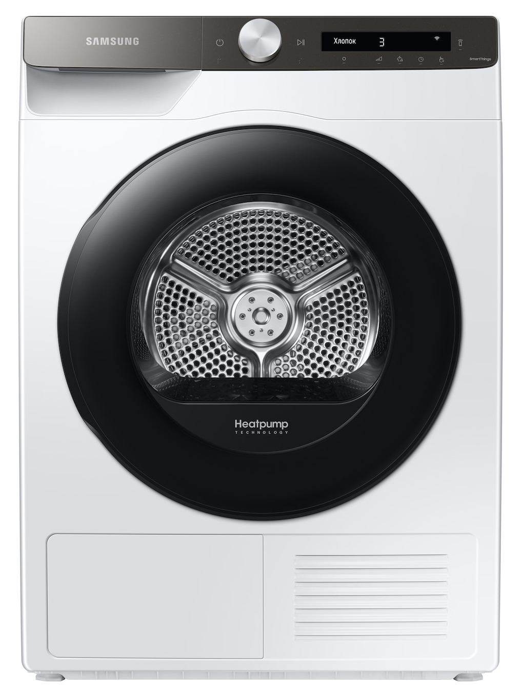 Изображение товара Сушильная машина Samsung DV90T5240AT/LP 60x85x60 см 9 кг цвет белый