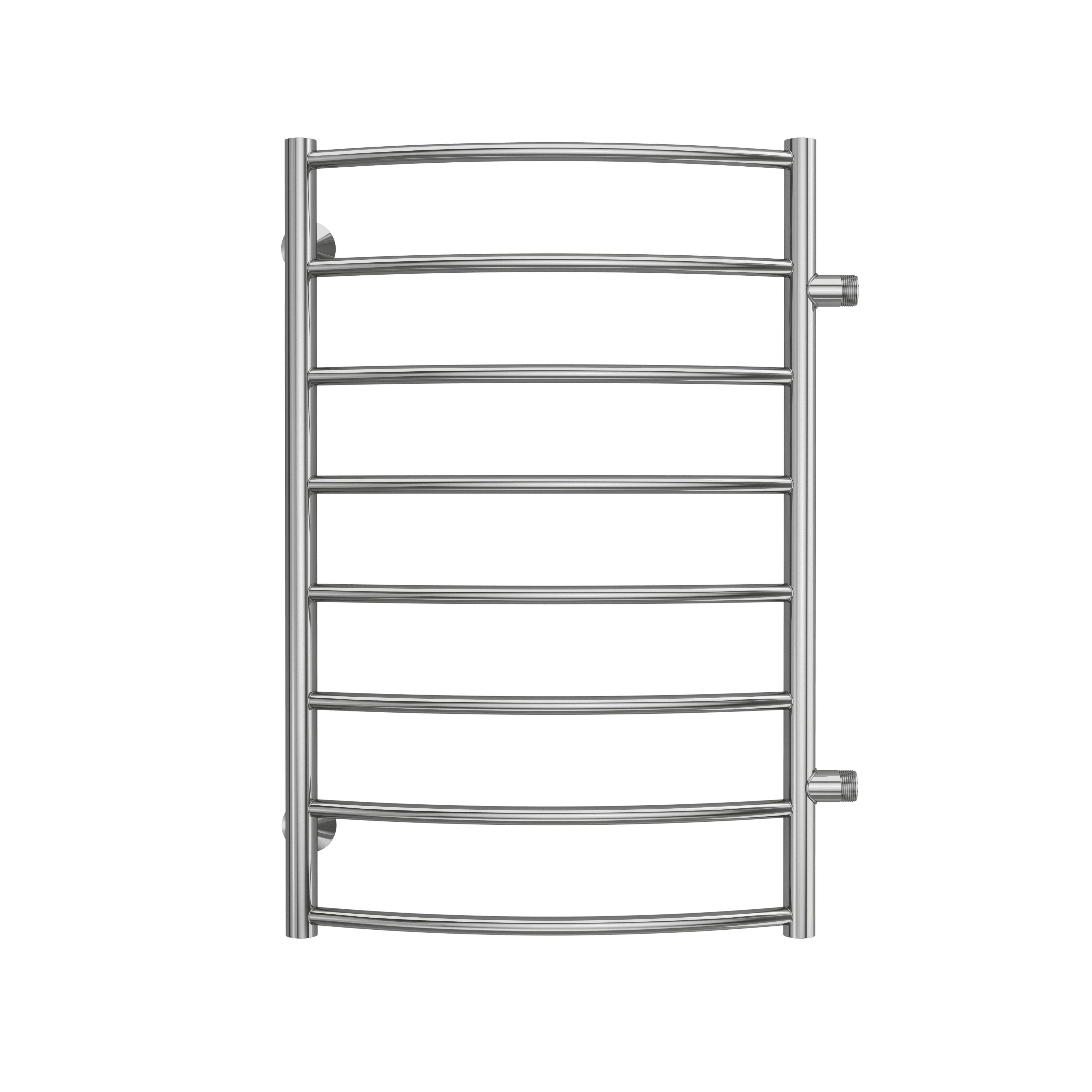 Изображение товара Водяной полотенцесушитель лесенка Вармо Сатурн 50x80 см хром нержавеющая сталь