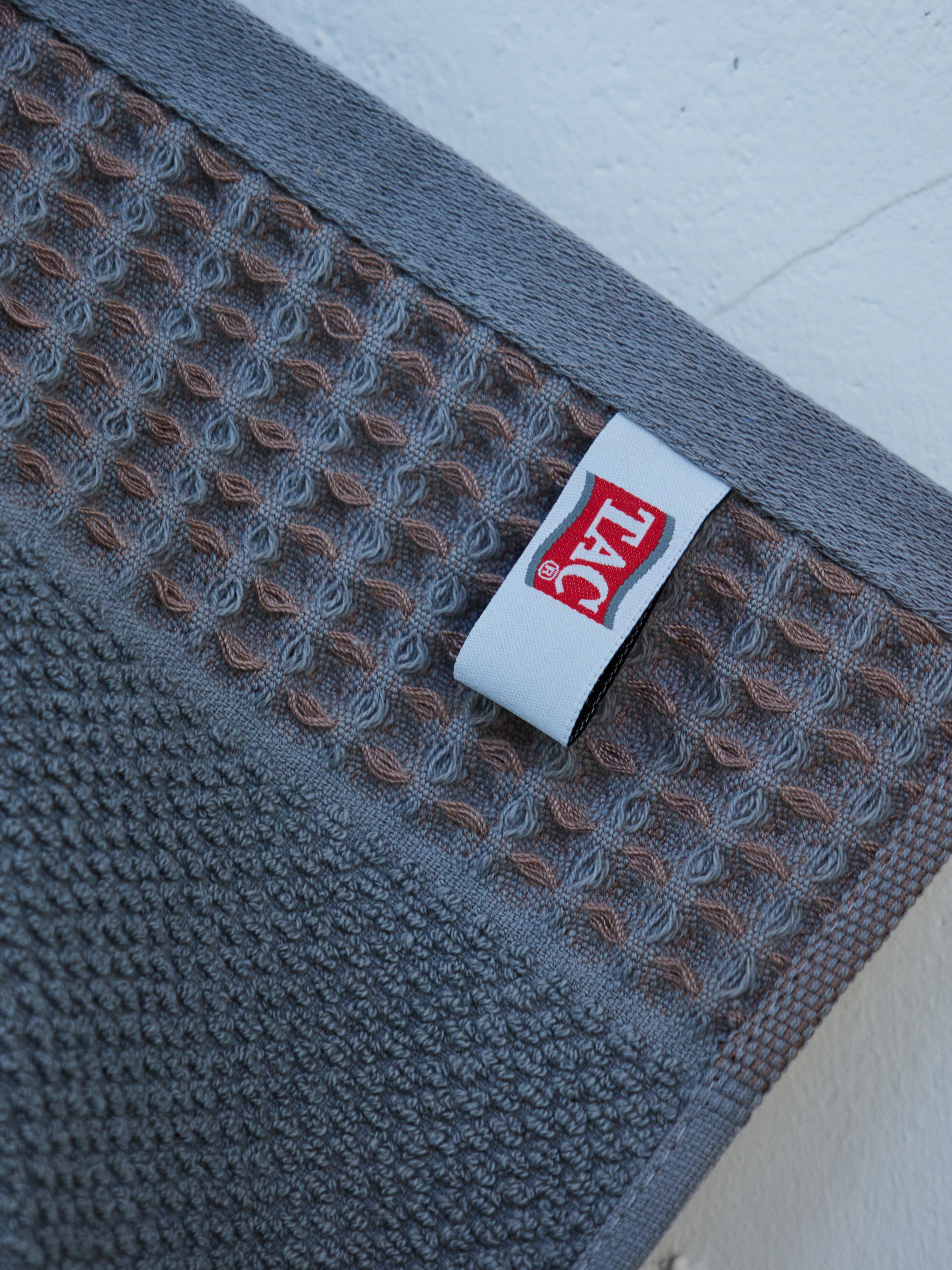 Изображение товара Полотенце TAC KITCHEN 40x60 см Серый набор 2 шт