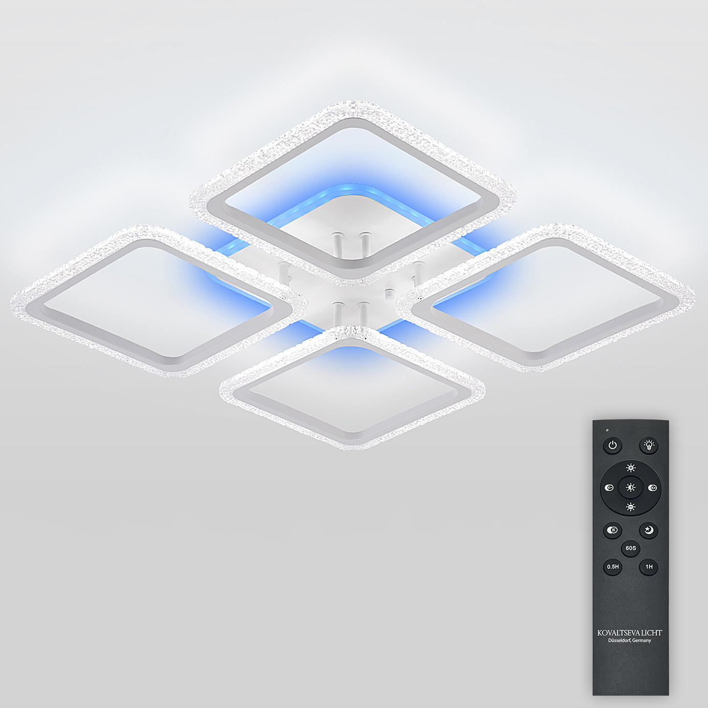 Изображение товара Современная потолочная светодиодная люстра с RGB от Natali Kovaltseva