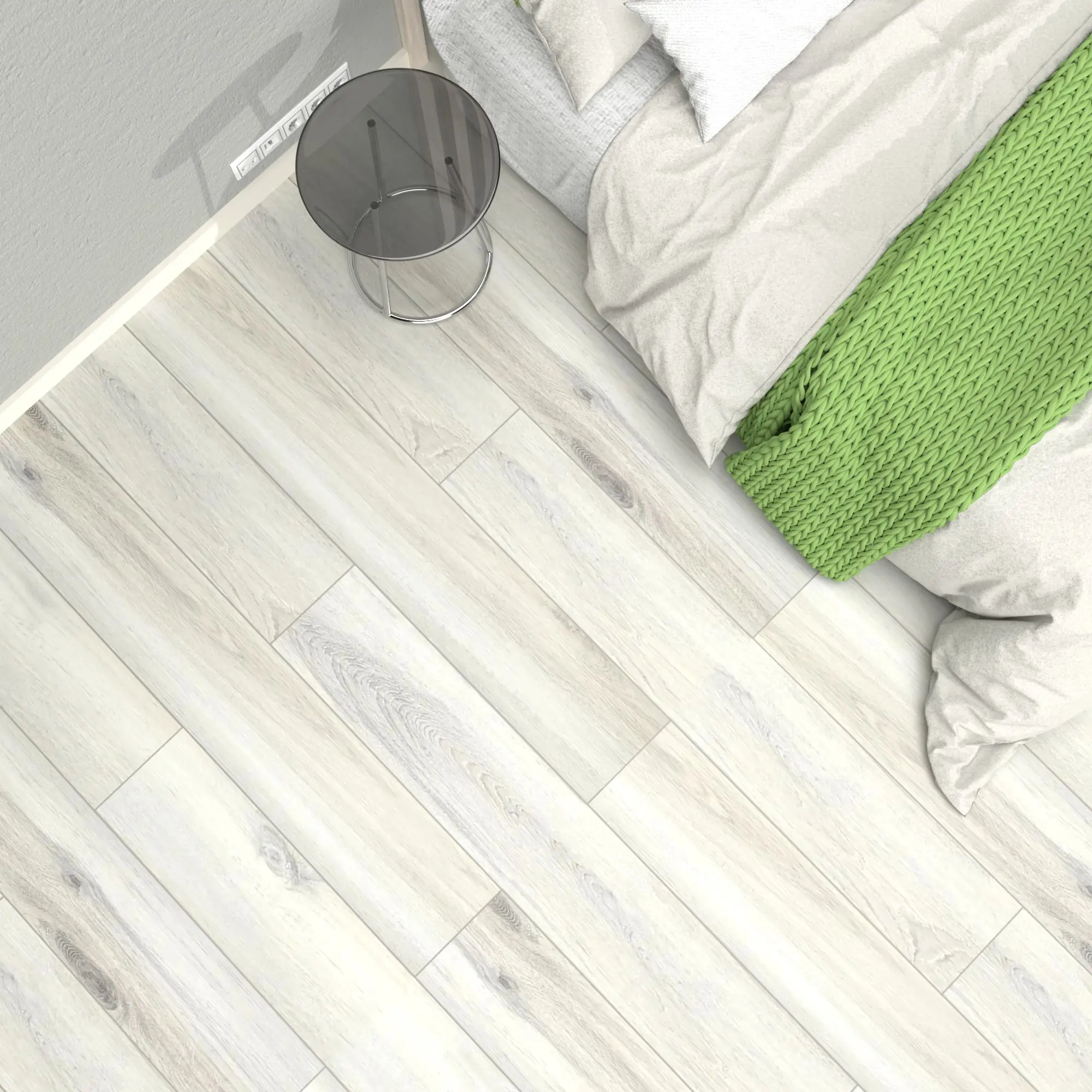 SPC плитка «Дуб Флай» 33 класс 4 фаски толщина 3.5 мм 2.5 м² - 8