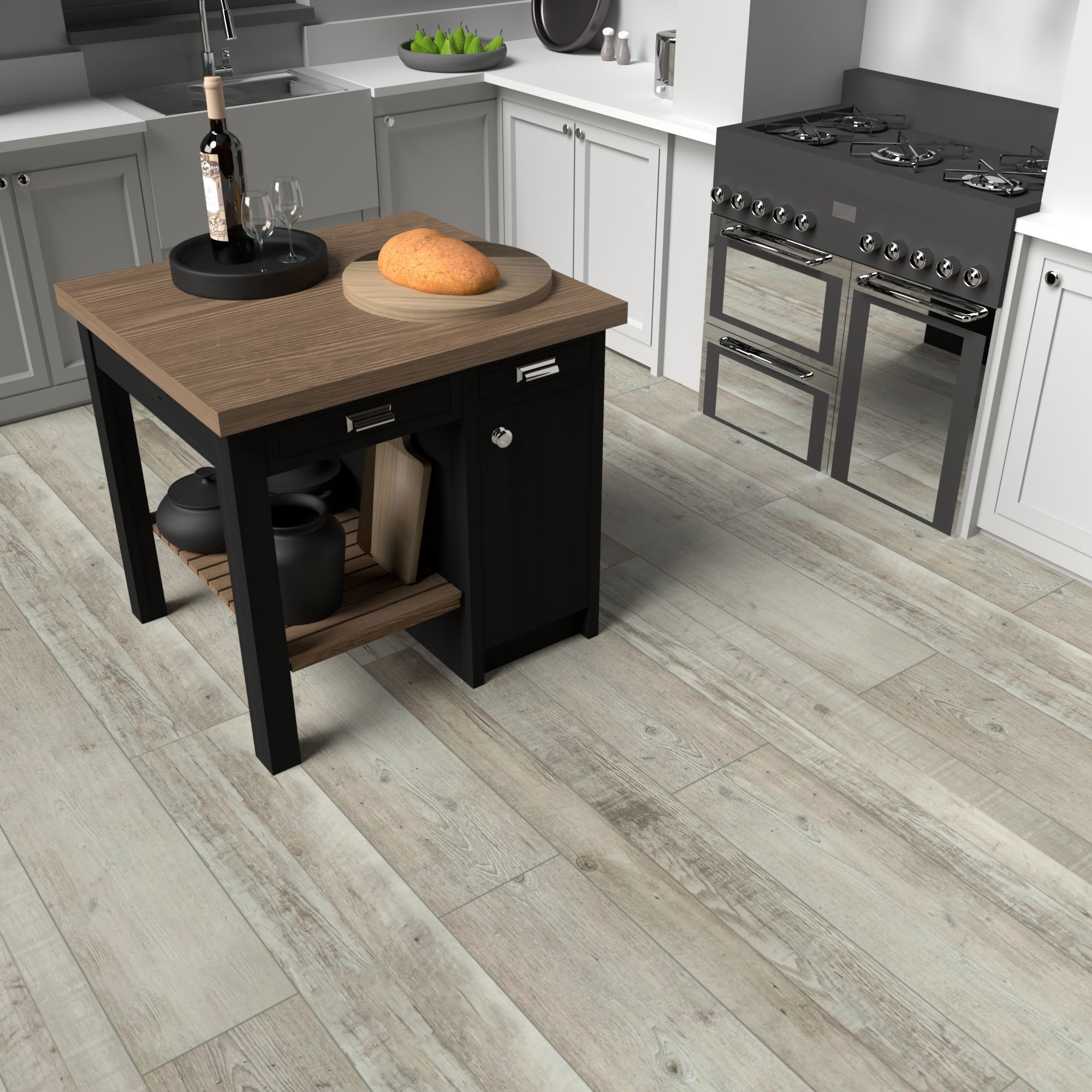 Изображение товара SPC плитка «Дуб Конгур» 43 класс 4 фаски толщина 5 мм 2.2 м²