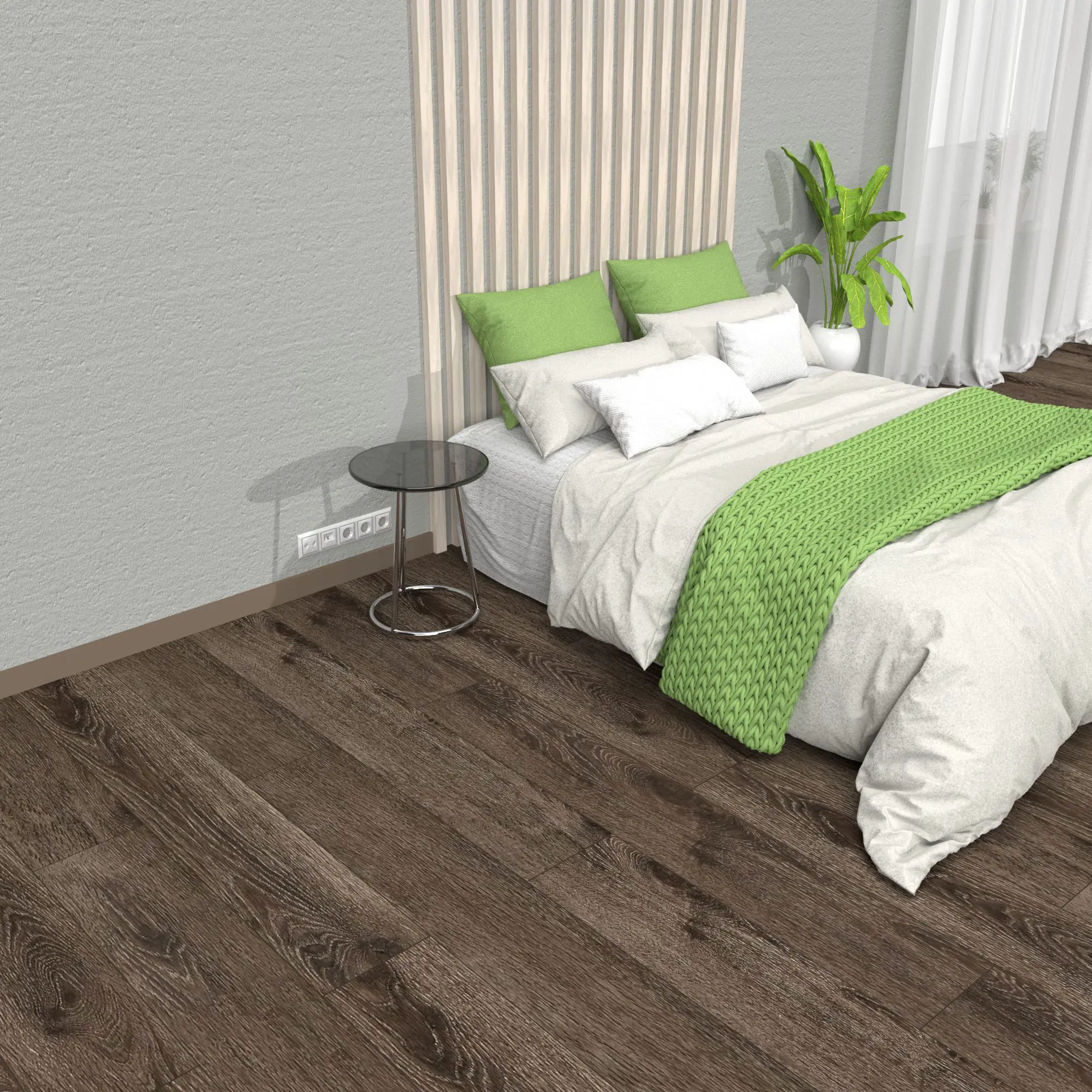 SPC плитка «Дуб Броудпик» 43 класс 4 фаски толщина 5 мм 1.83 м² - 7