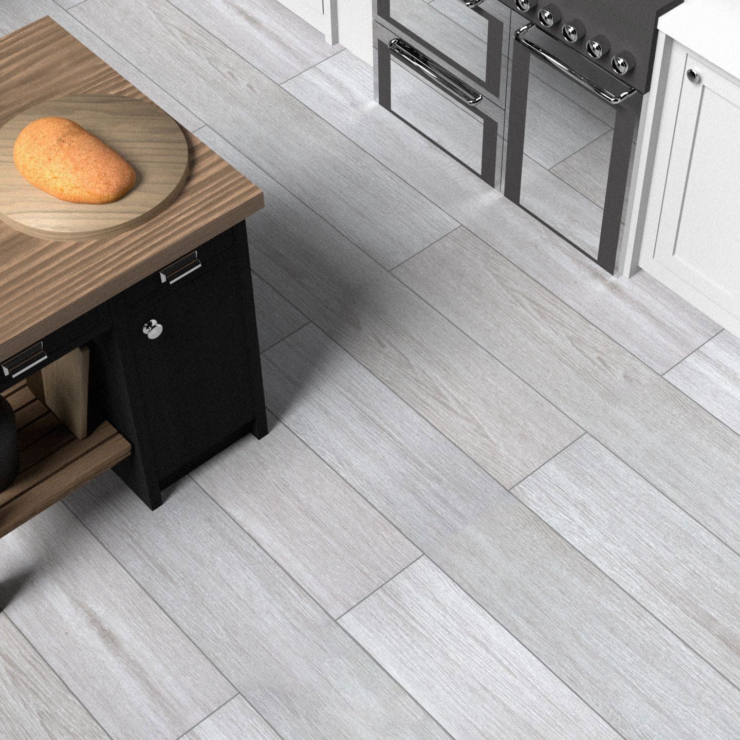 Изображение товара Kreaforta SPC плитка Дуб Тукса 4 мм, класс 33, влагостойкая