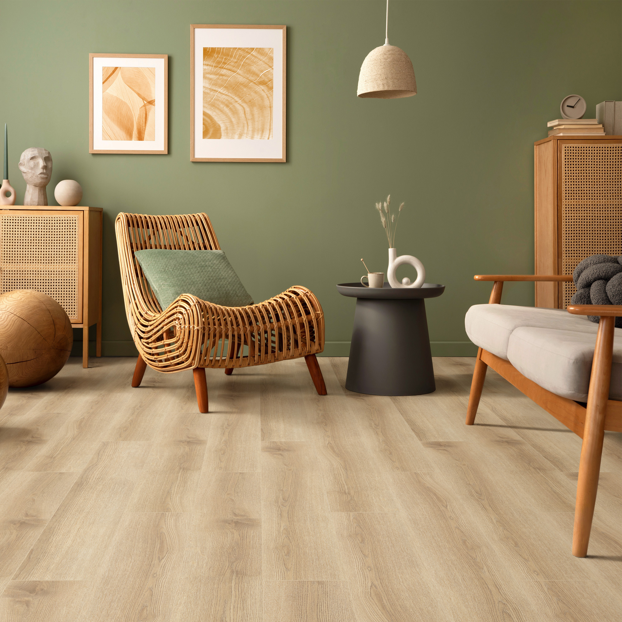 Изображение товара ПВХ плитка Tarkett Jazz Julie 41 класс толщина 2.1 мм 2.5 м² коричневый рисунок дерева