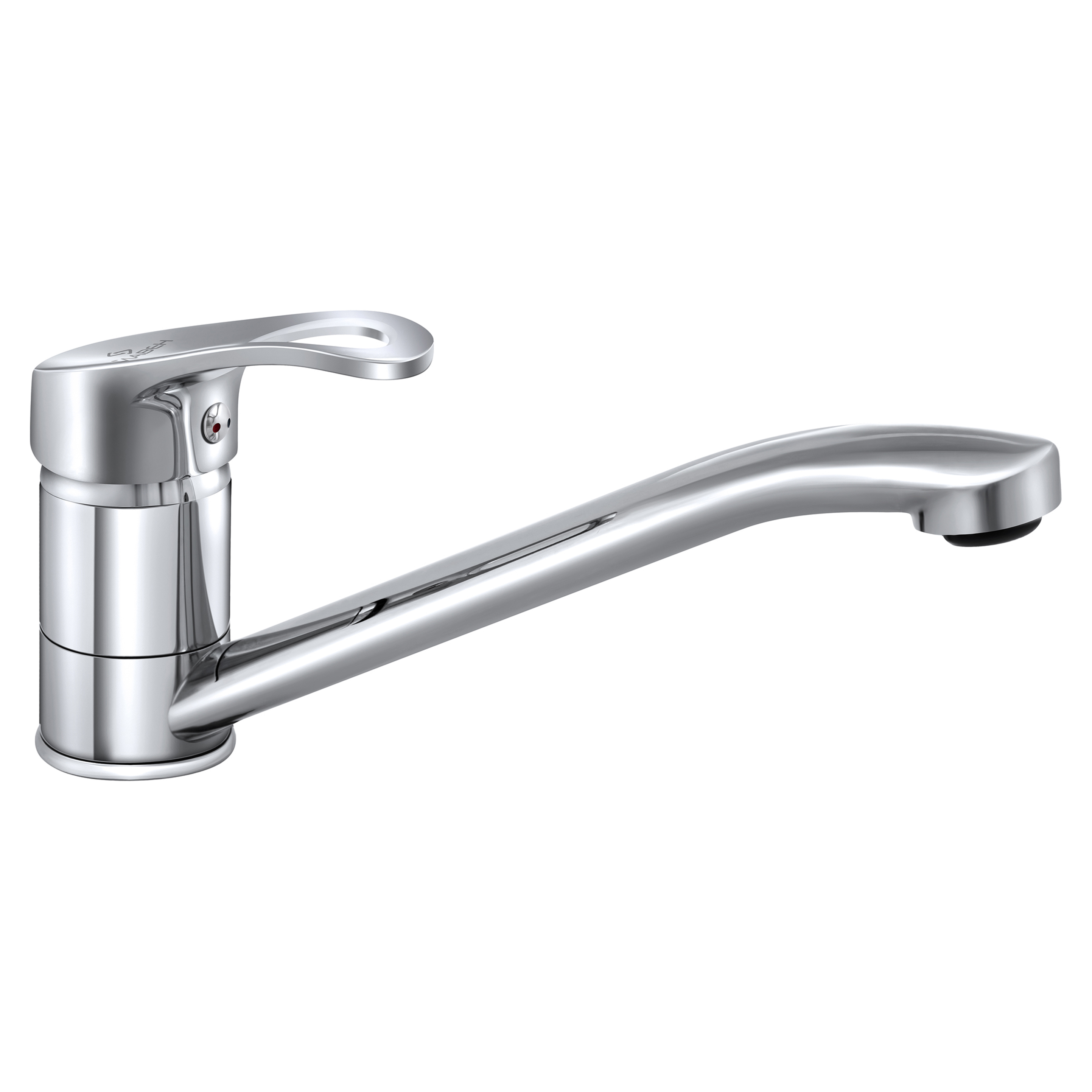 Изображение товара Смеситель для кухни СЛАВЕН СЛ-ОД-Б21 с поворотным изливом хром 8 лет гарантии