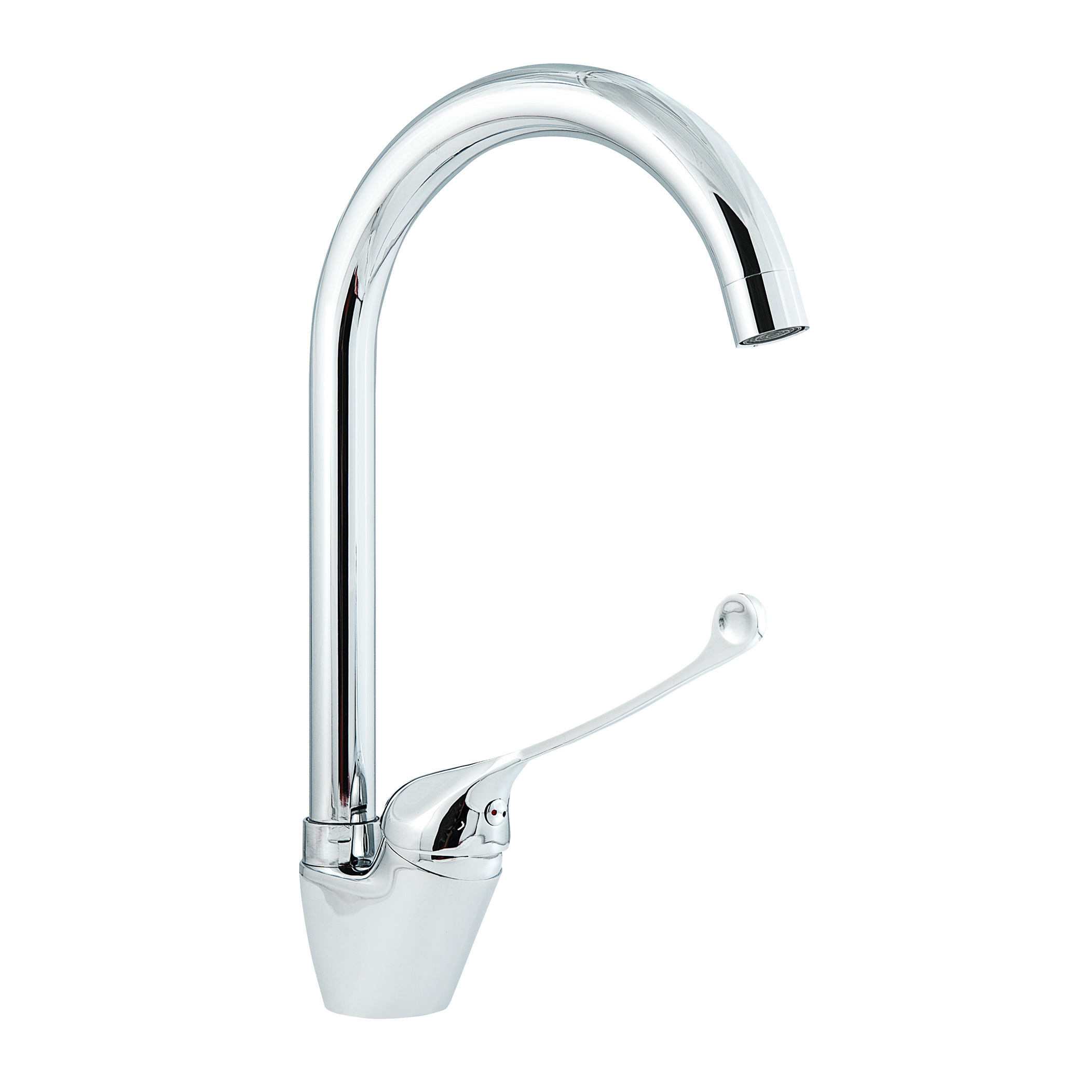 Изображение товара Смеситель для кухни Славен СЛ-ОД-Х22 поворотный излив 23.5 см цвет хром