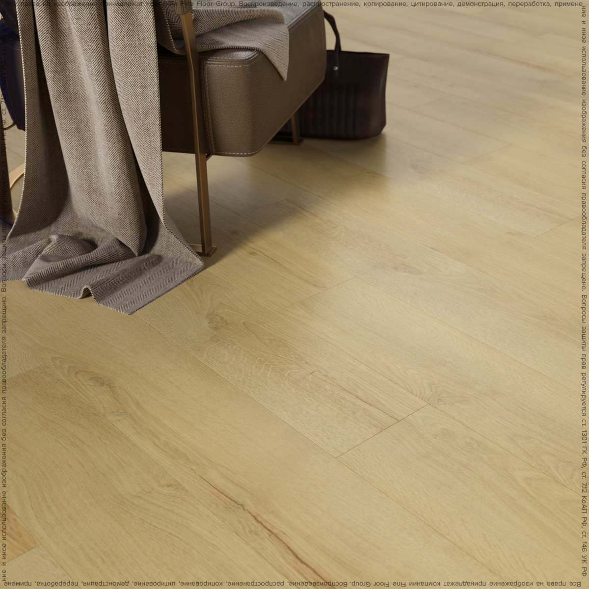 Изображение товара LVT плитка Fine Floor Rich Дуб Самос 32 класс толщина 4.50 мм 1.759 м², цена за упаковку