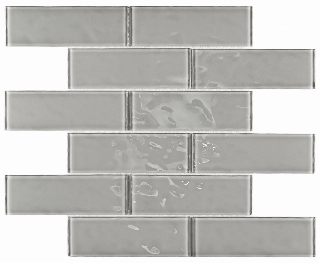 Изображение товара Декоративная стеклянная мозаика Вива Rumba Grey 30x30см для интерьера и улицы