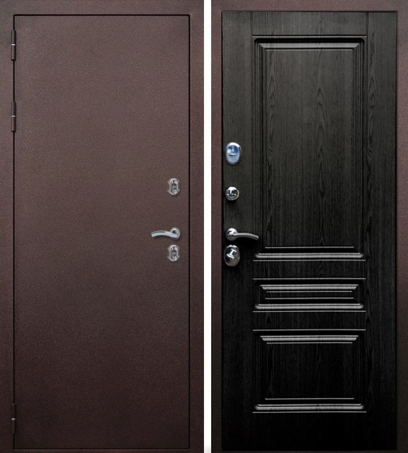 Изображение товара Входная дверь Rex Термо левый 205x96см цвет антик медь/алмон 28