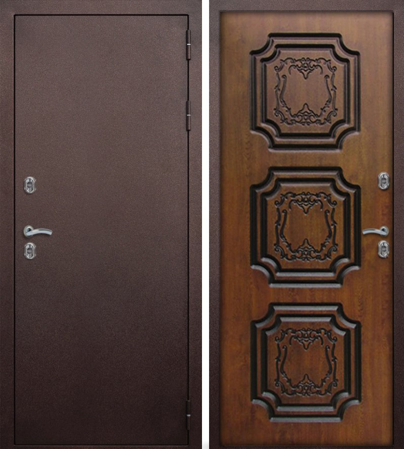 Изображение товара Р Rex Термо правый 205x96 см Антик медь/дуб золотой