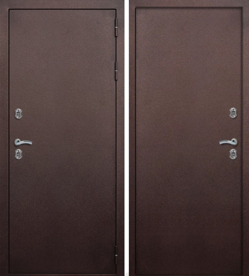 Изображение товара Входная дверь Rex Термо правый 205x96см цвет антик медь/медный антик