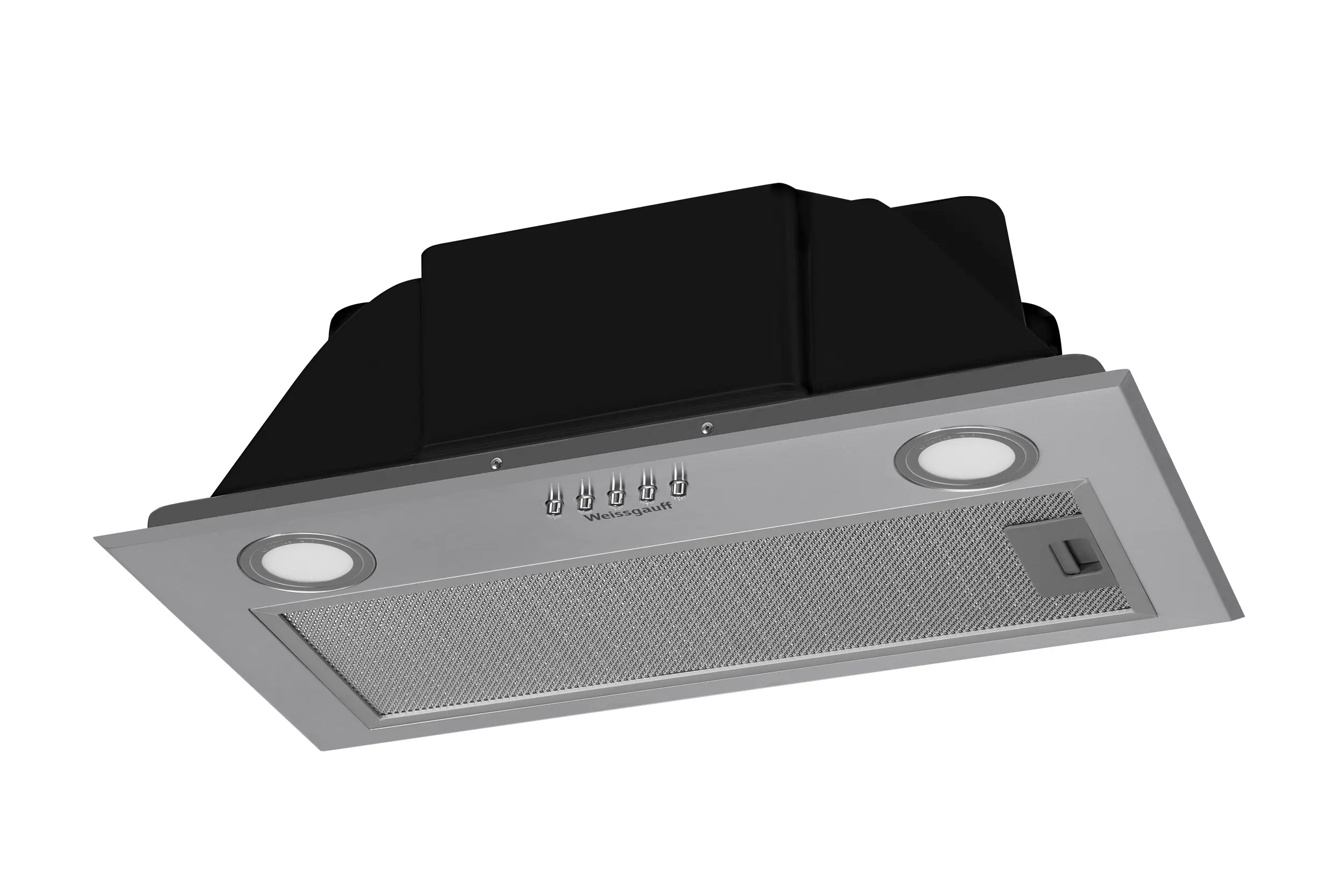 Встраиваемая вытяжка Weissgauff BOX900 PB IX 60 см цвет серый