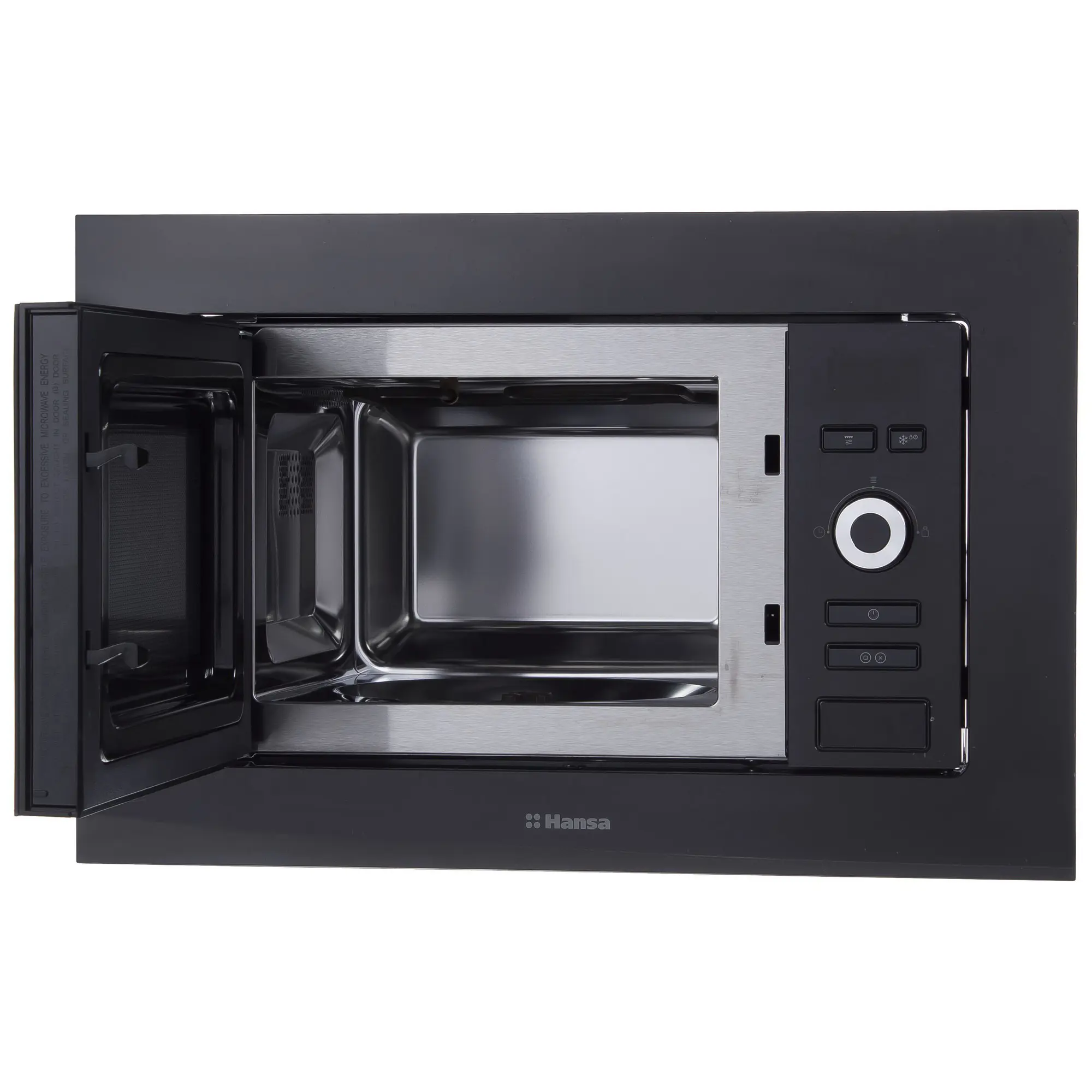 Микроволновая печь Hansa AMM20BESH встраиваемая 20 л 59.5x34.3x38.8 см механическое управление цвет чёрный - 4