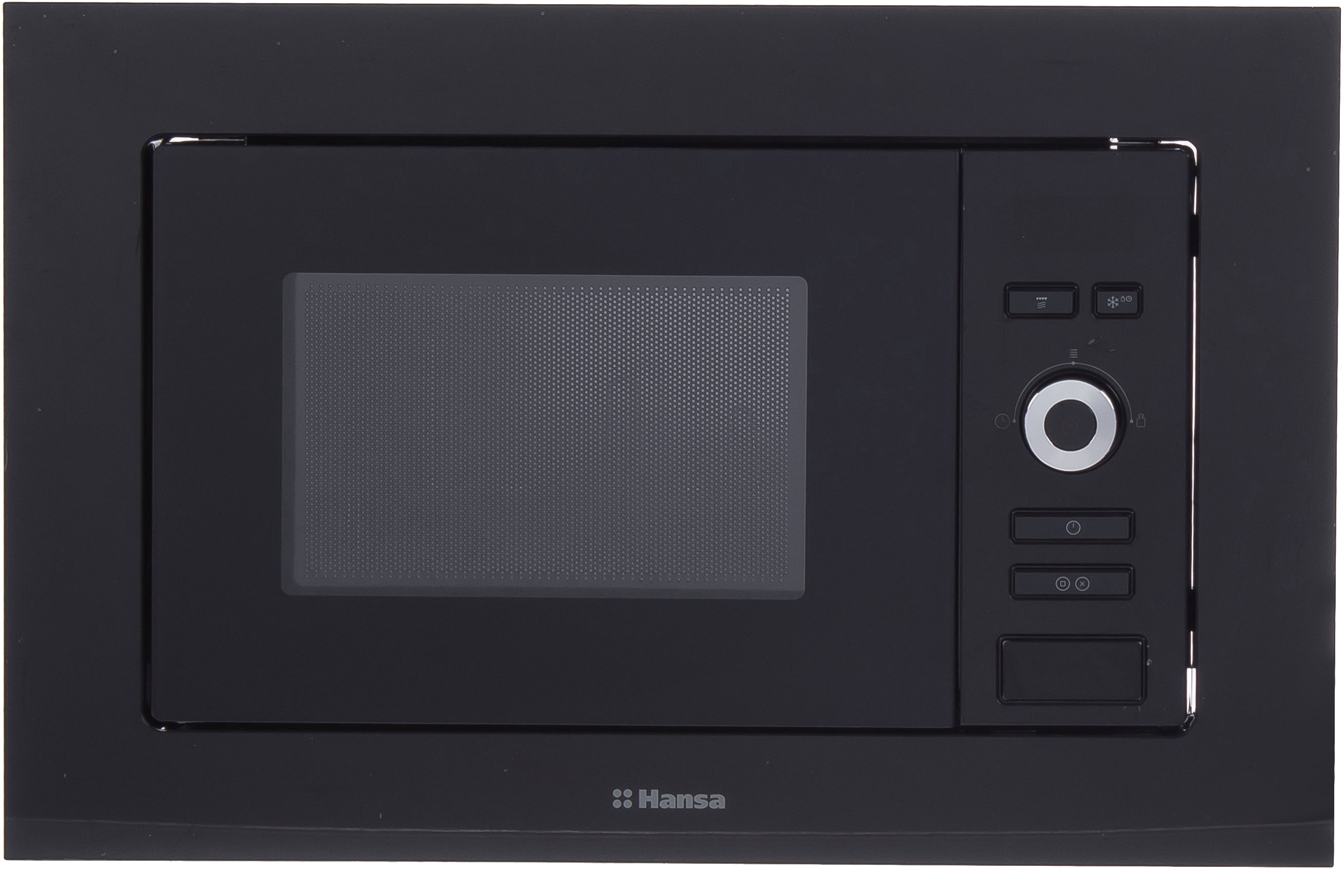 Микроволновая печь Hansa AMM20BESH встраиваемая 20 л 59.5x34.3x38.8 см механическое управление цвет чёрный - 2