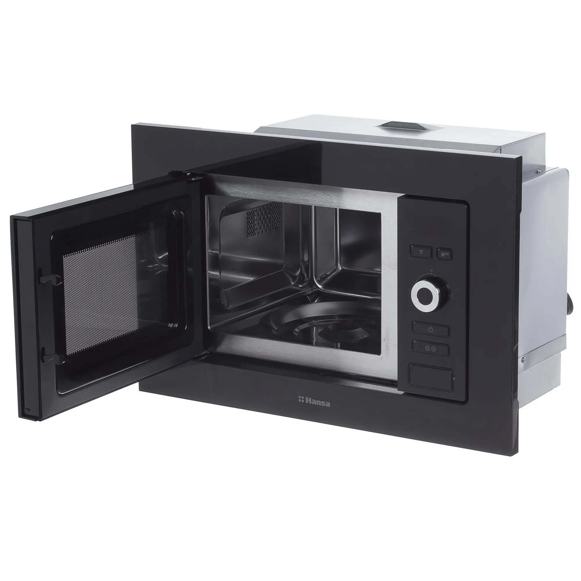 Микроволновая печь Hansa AMM20BESH встраиваемая 20 л 59.5x34.3x38.8 см механическое управление цвет чёрный - 5