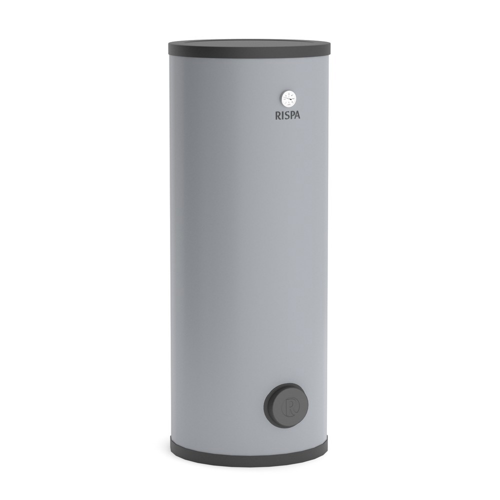 Изображение товара RBFD-400: 400 л бойлер косвенного нагрева Rispa — 74 кВт, полюсный, нерж. сталь