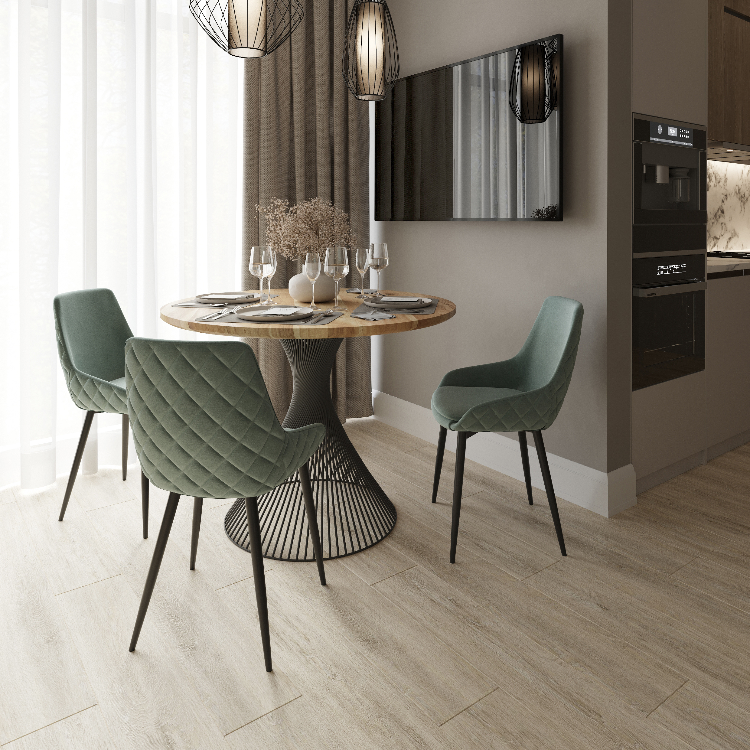 Изображение товара SPC плитка ALIXFLOOR City Line Дуб устричный светлый 5 мм 2 009 м² водостойкое покрытие