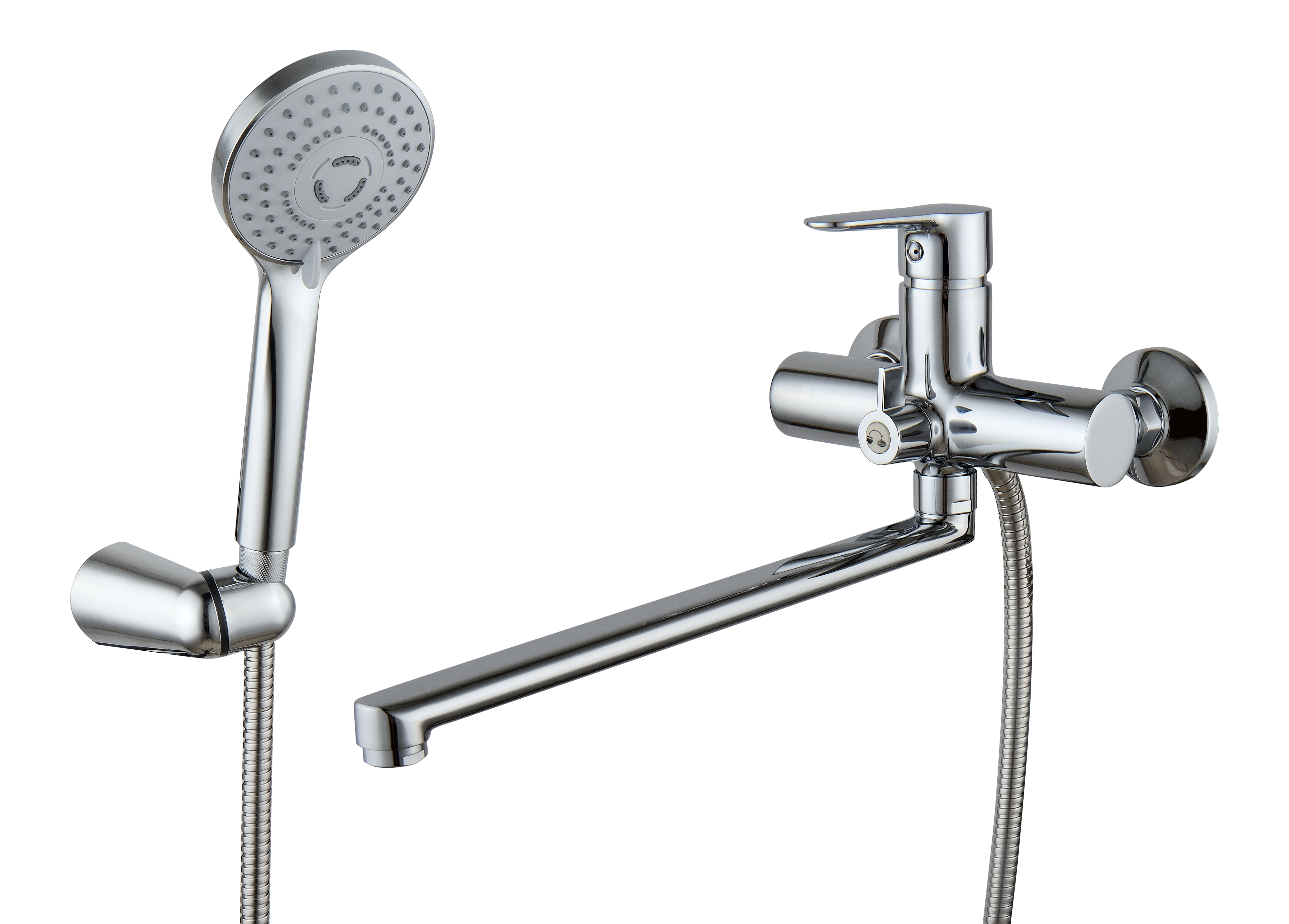 Изображение товара Смеситель для ванны Nory с длинным изливом однорычажный хромированы