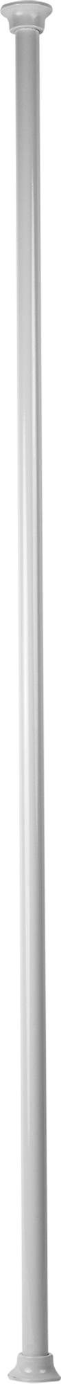 Карниз для ванной Extensible телескопический 120-220 см цвет белый - 1