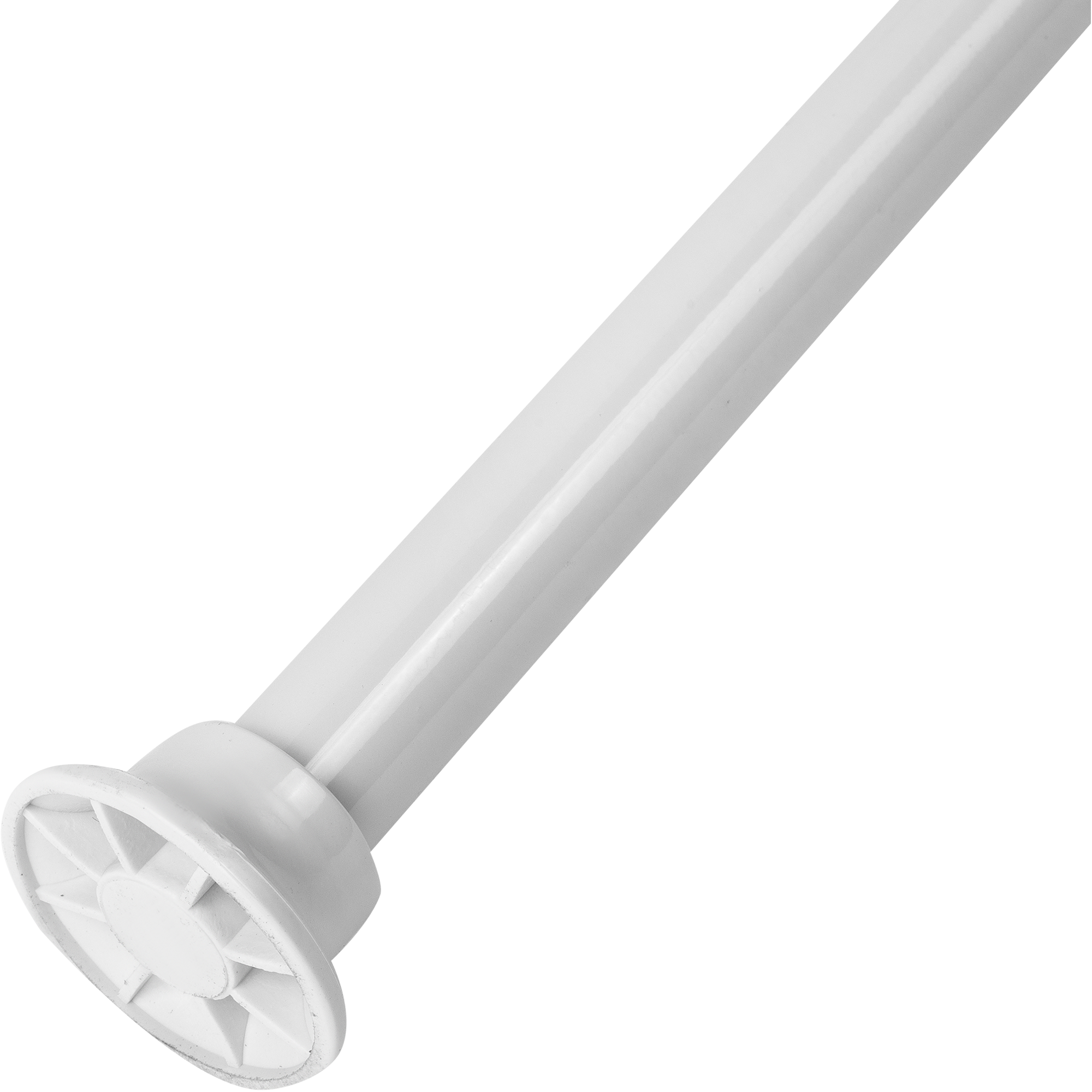 Карниз для ванной Extensible телескопический 120-220 см цвет белый - 2
